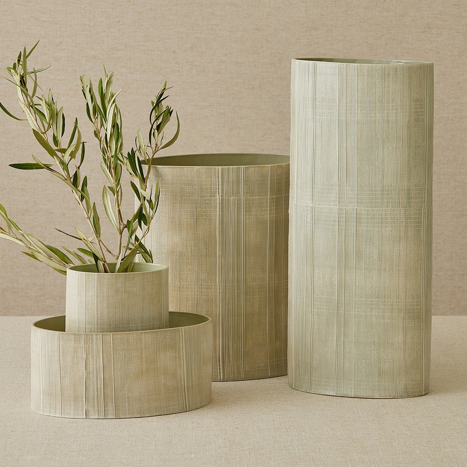 Studio A Cross Hatch Vase