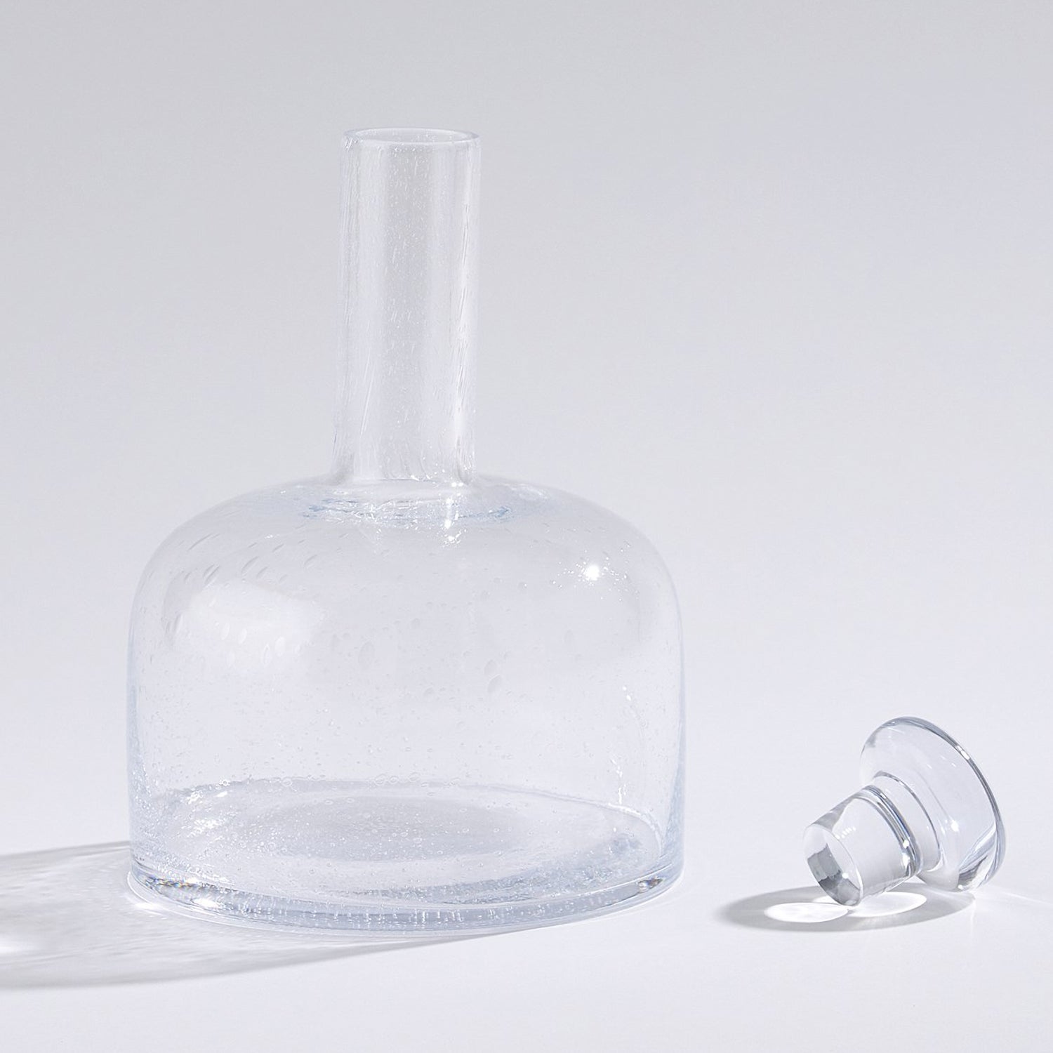 Studio A Necked Seeded Decanter