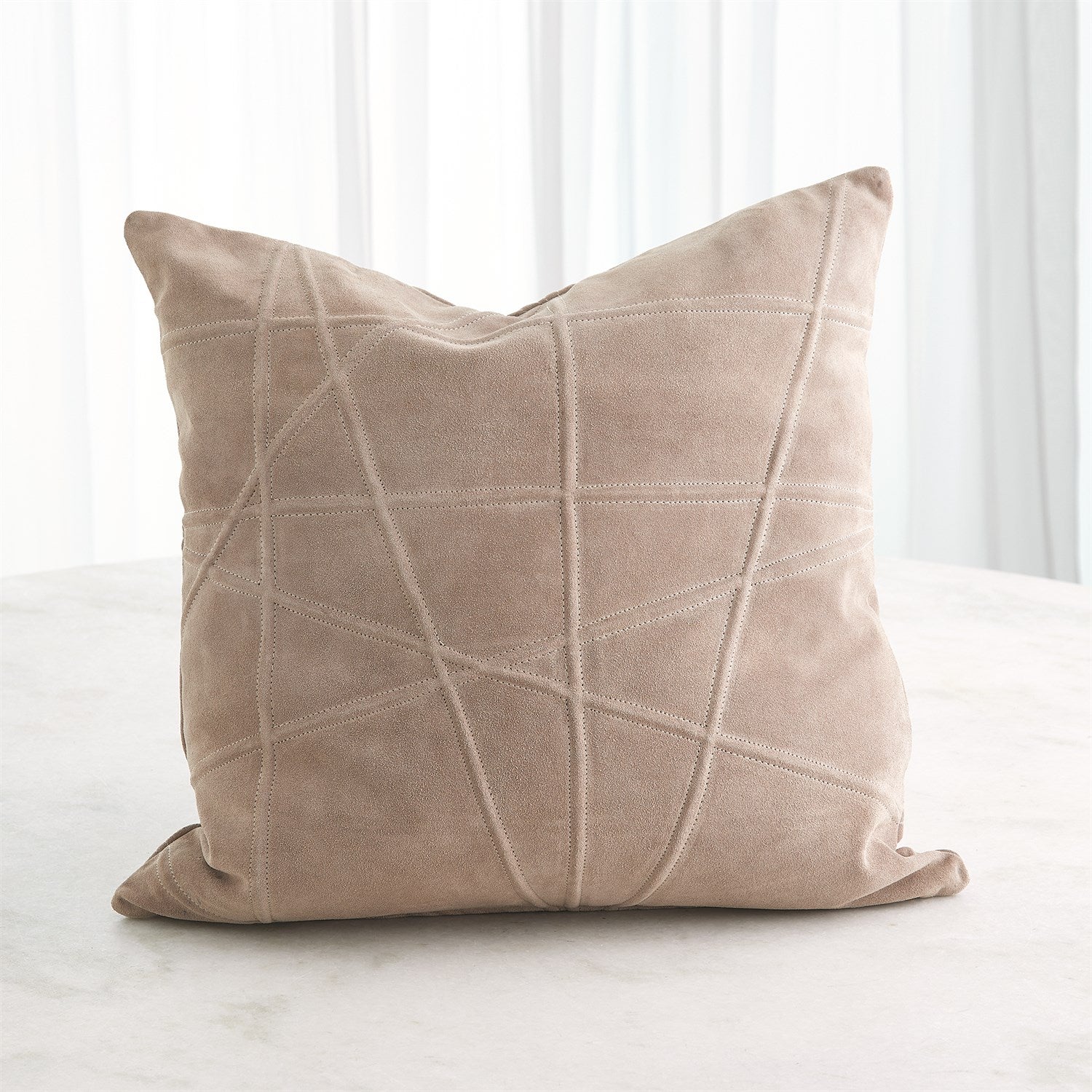 Studio A Crossroads Suede Pillow