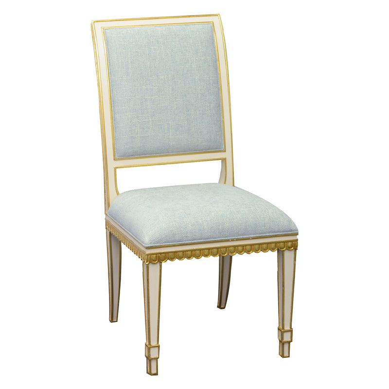 Currey & Co Ines Ivory Chair
