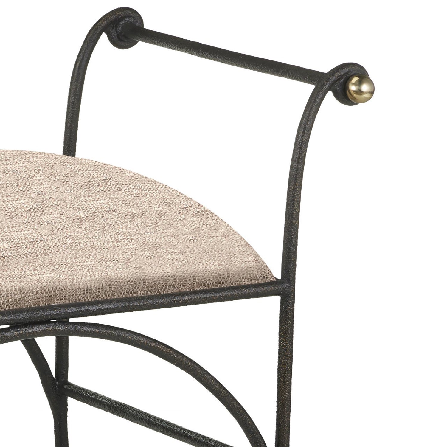 Currey & Co Mabel Ottoman