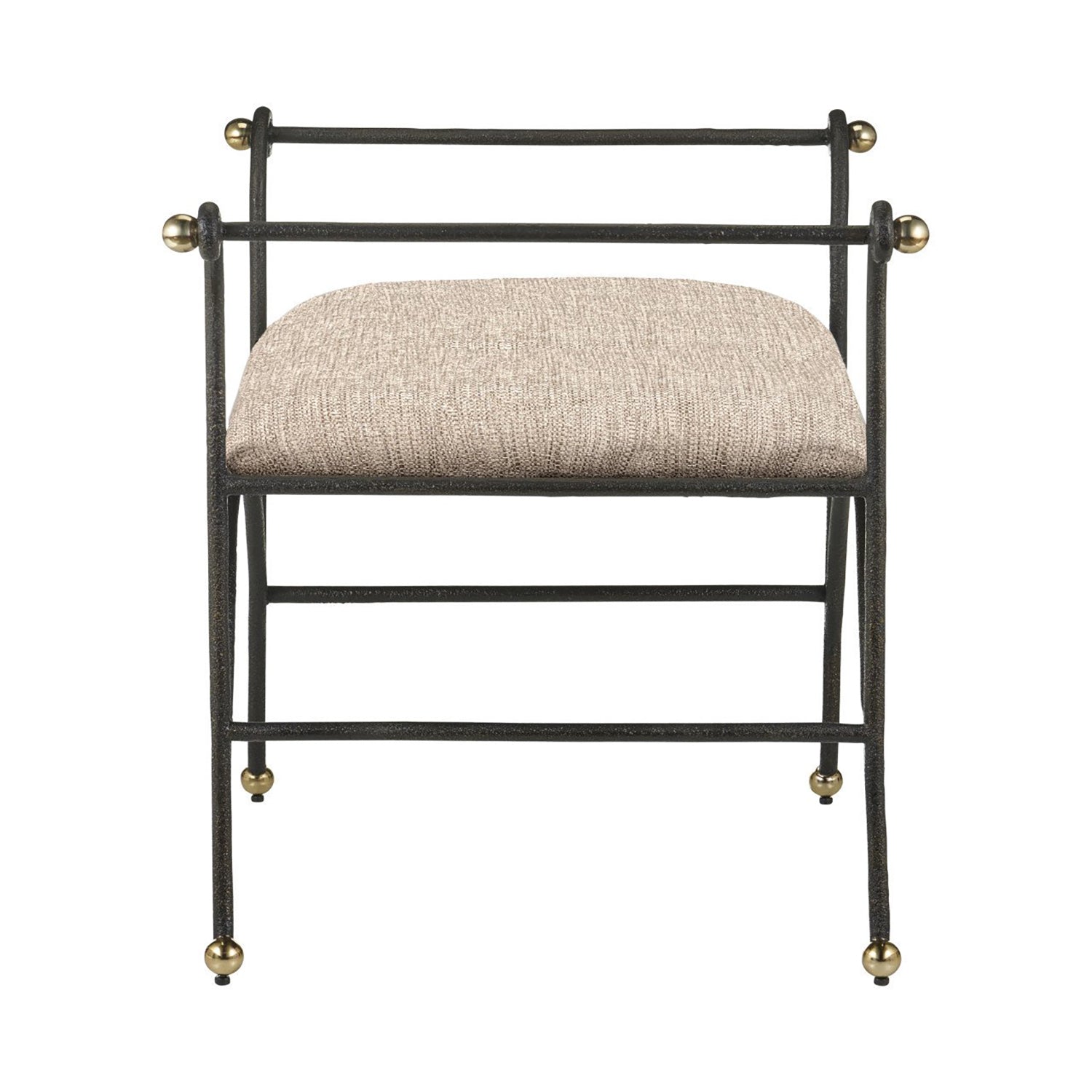 Currey & Co Mabel Ottoman