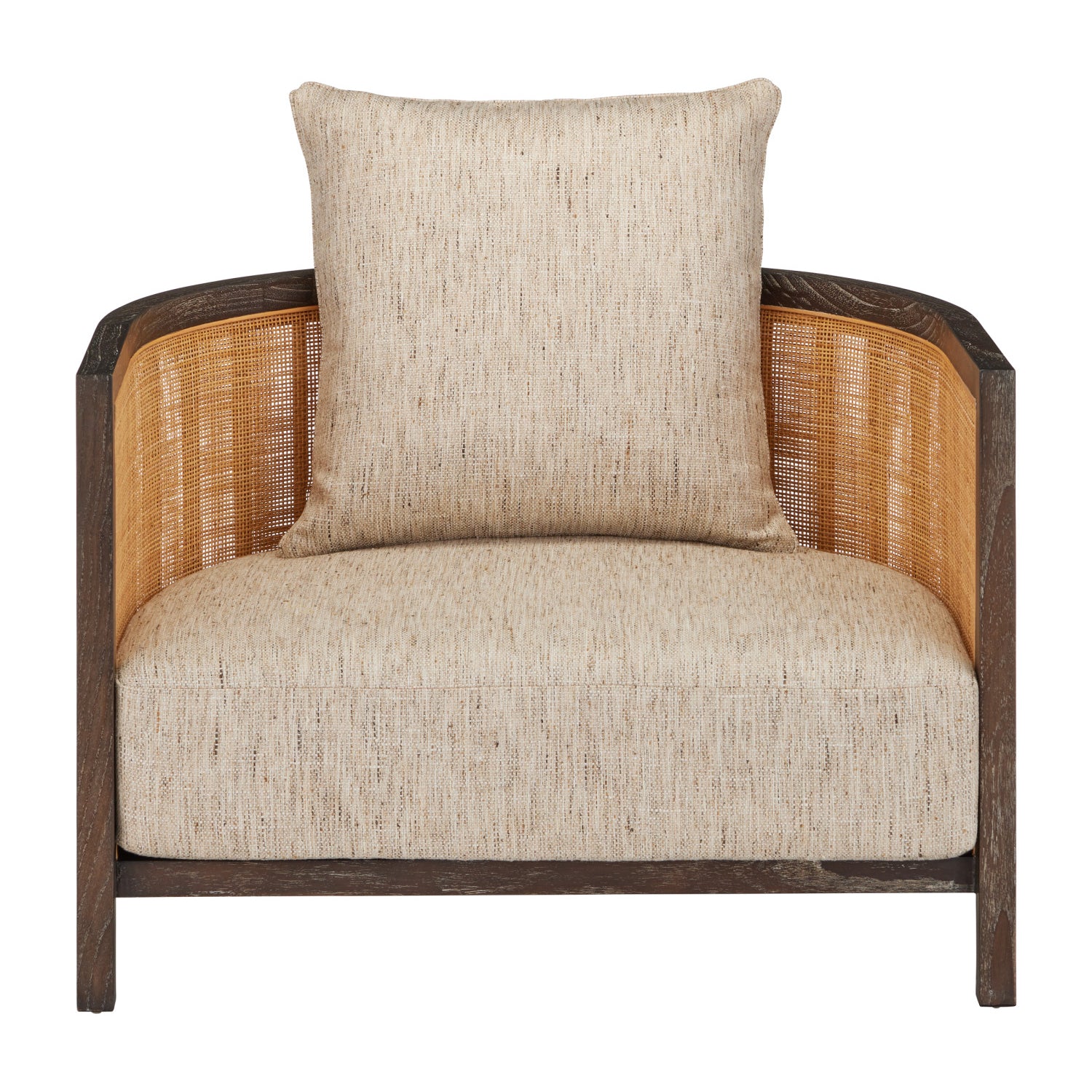 Currey & Co Celebes Calcutta Linen Chair