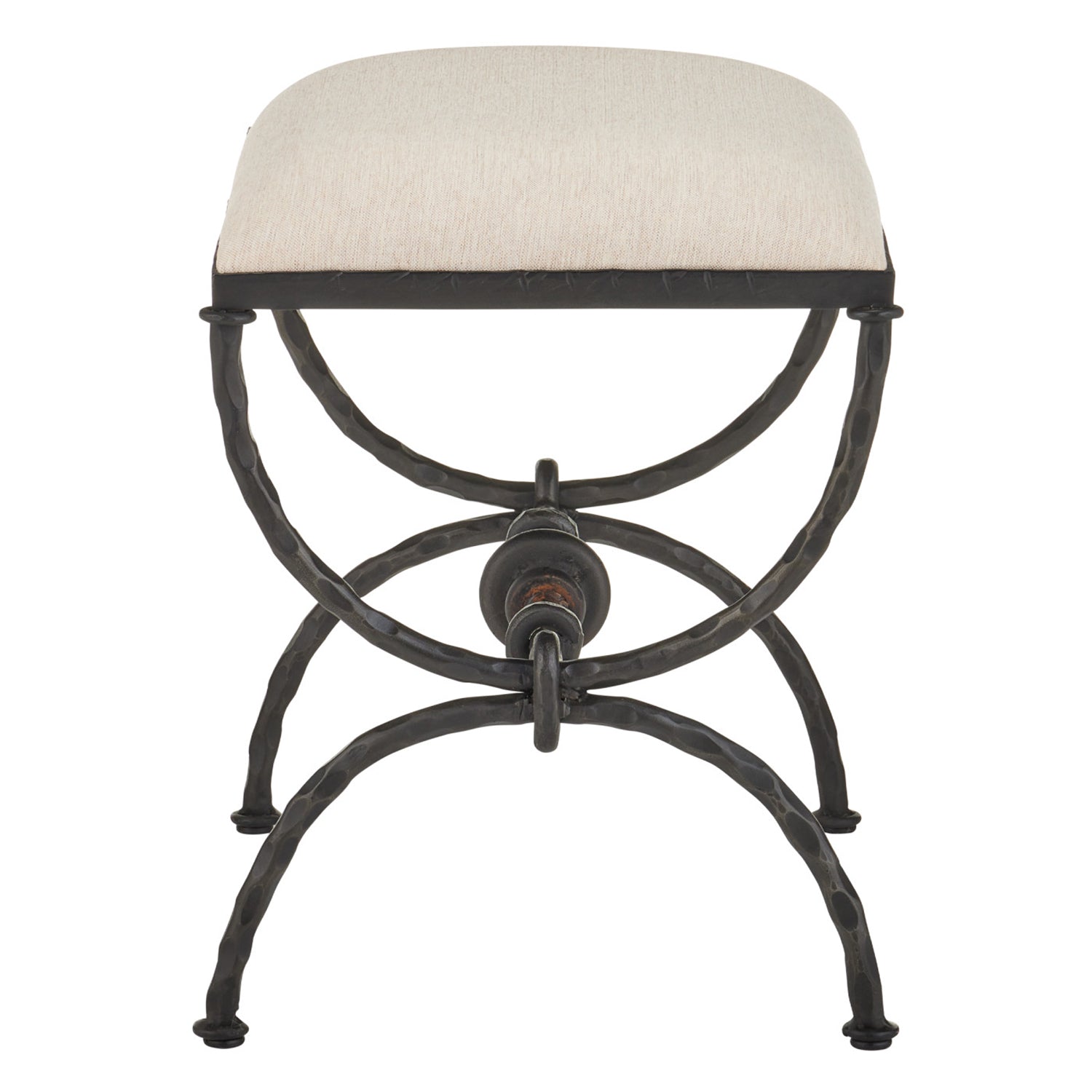 Currey & Co Agora Sparks Givry Ottoman