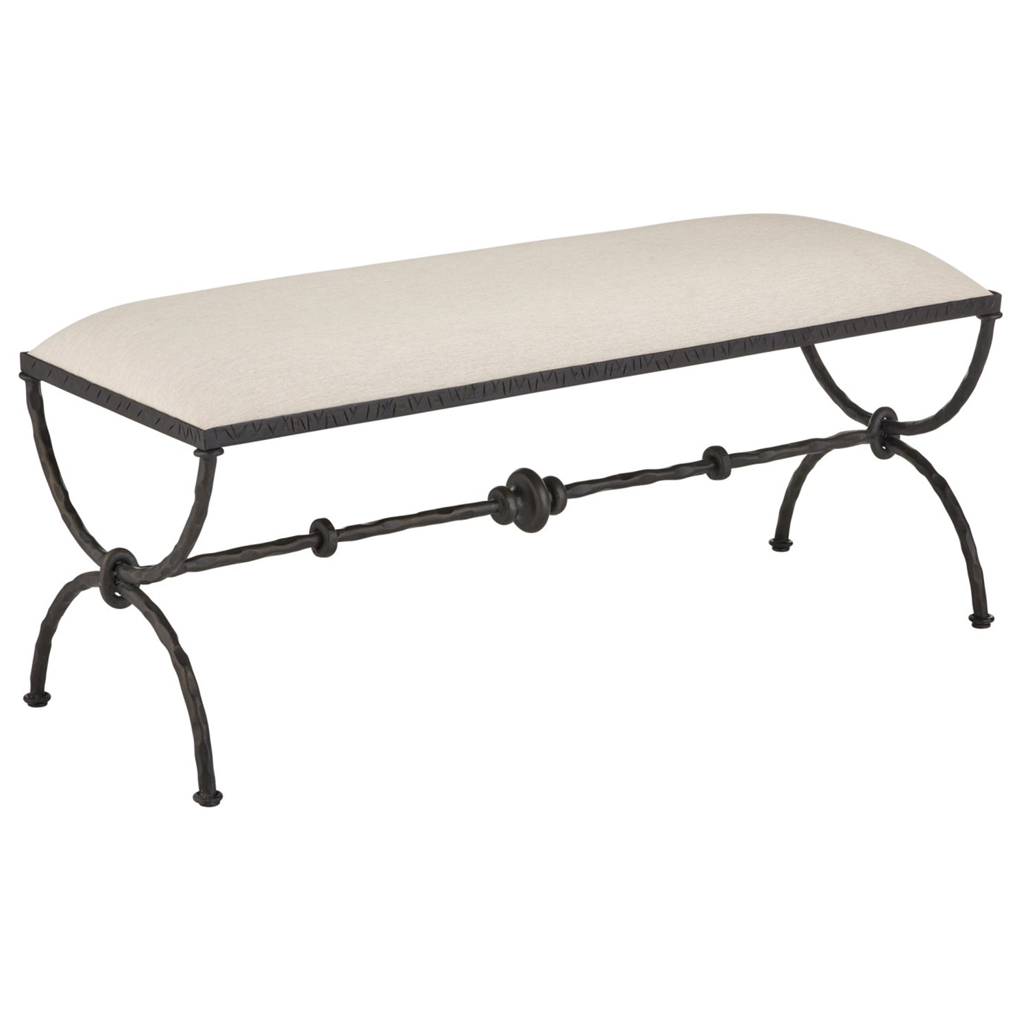 Currey & Co Agora Sparks Givry Bench