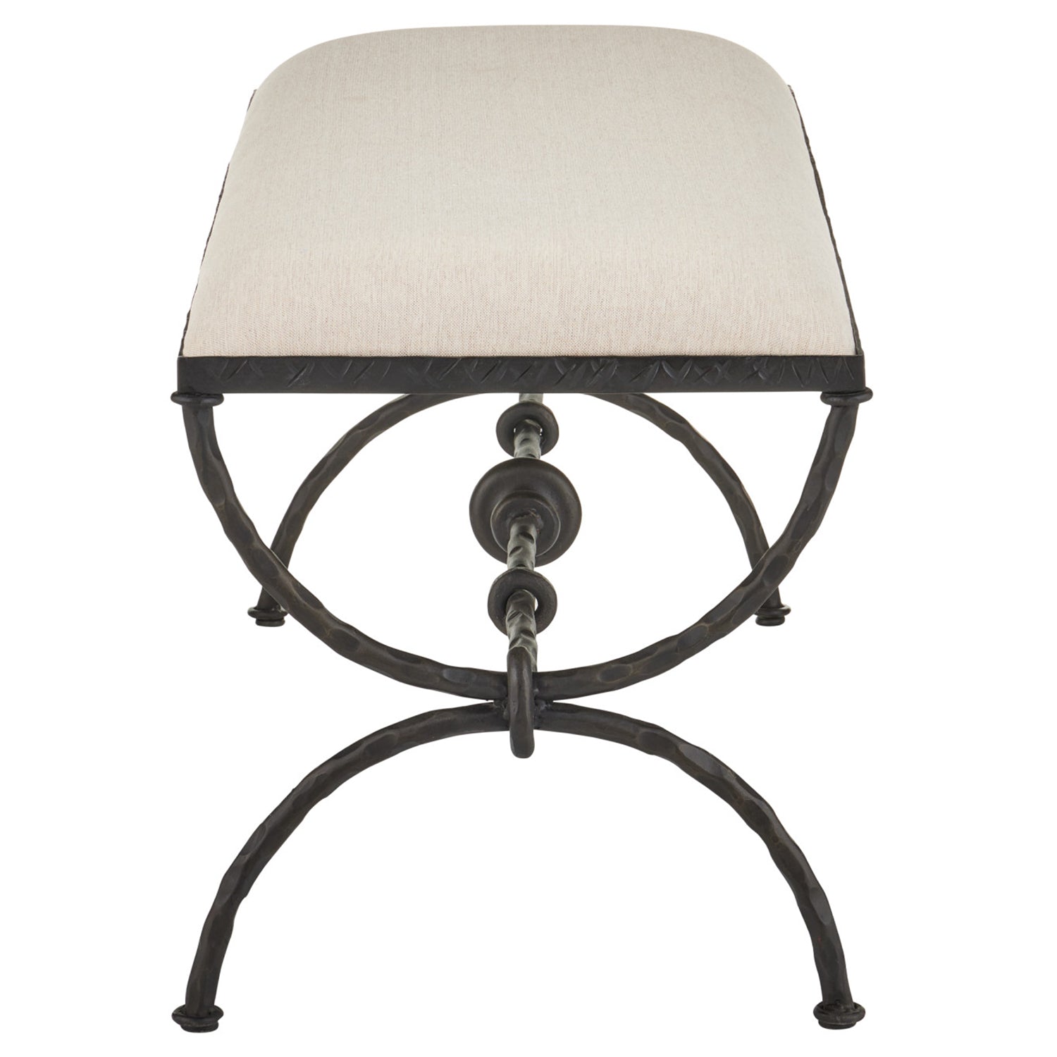 Currey & Co Agora Sparks Givry Bench