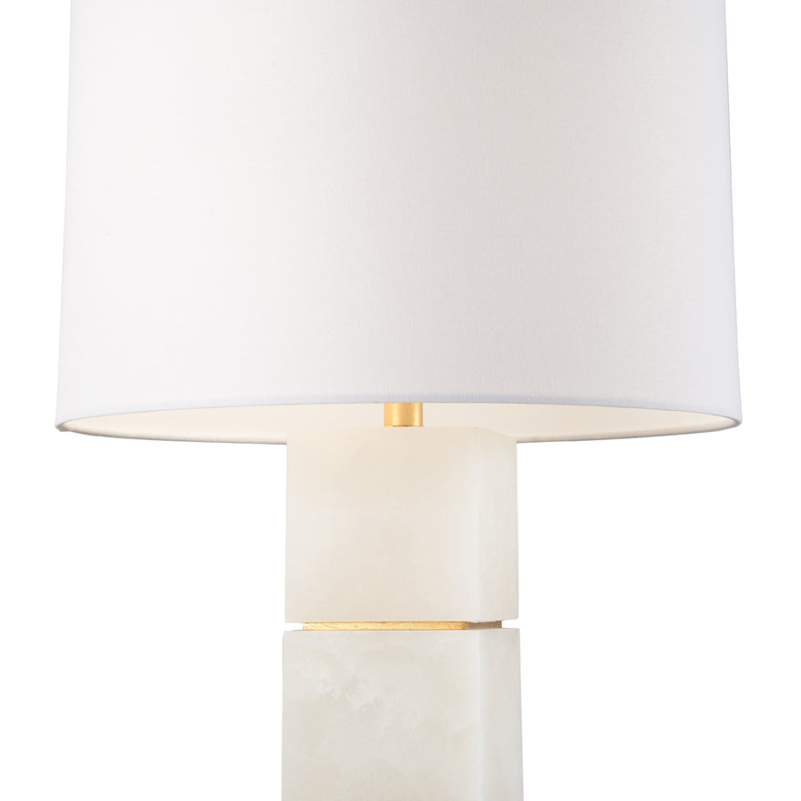 Chelsea House Stacked Alabaster Table Lamp