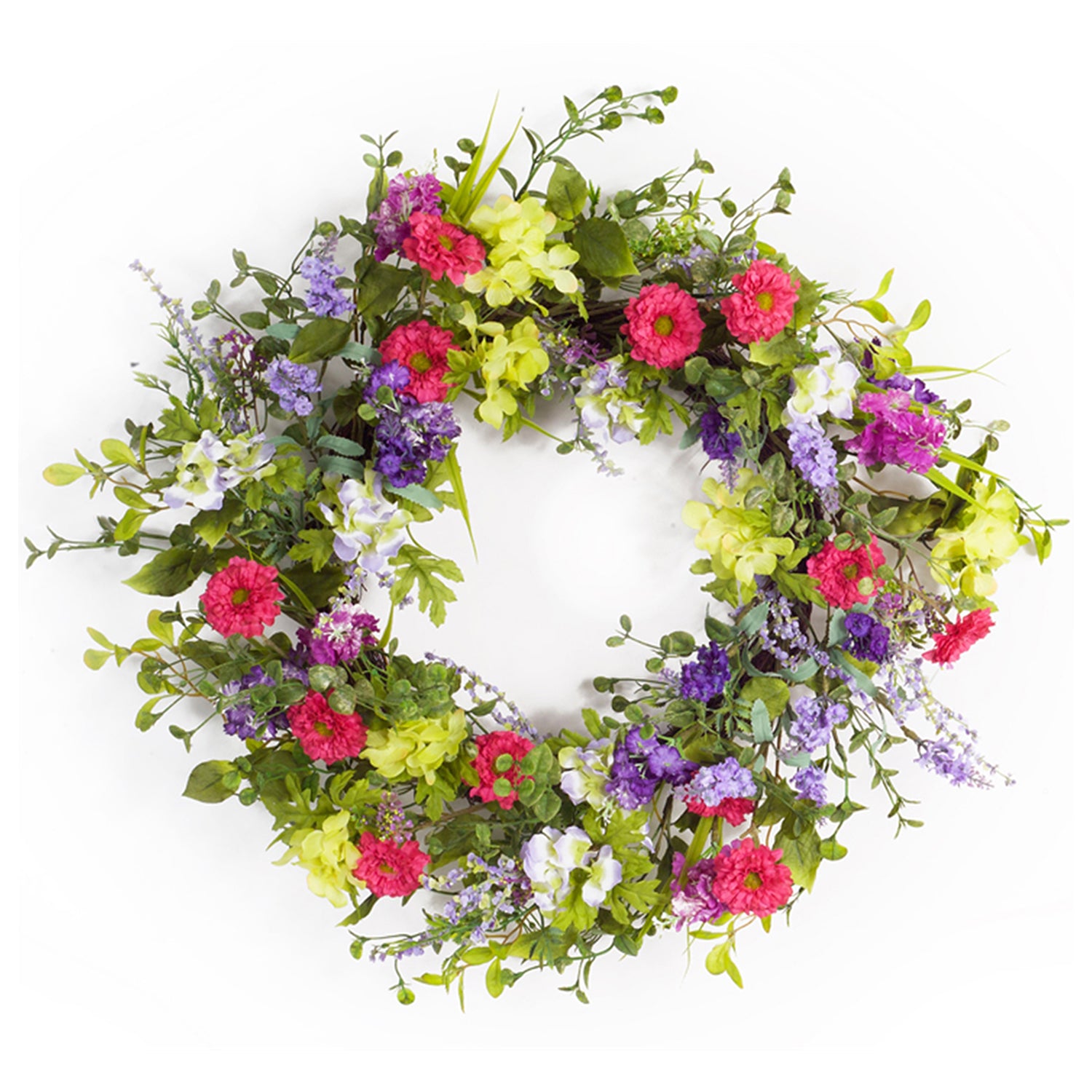 Mixed Floral Wreath