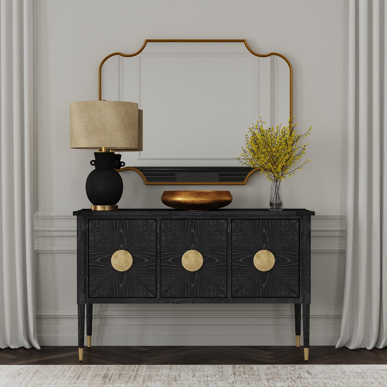 Bassett Mirror Jensen Console Table