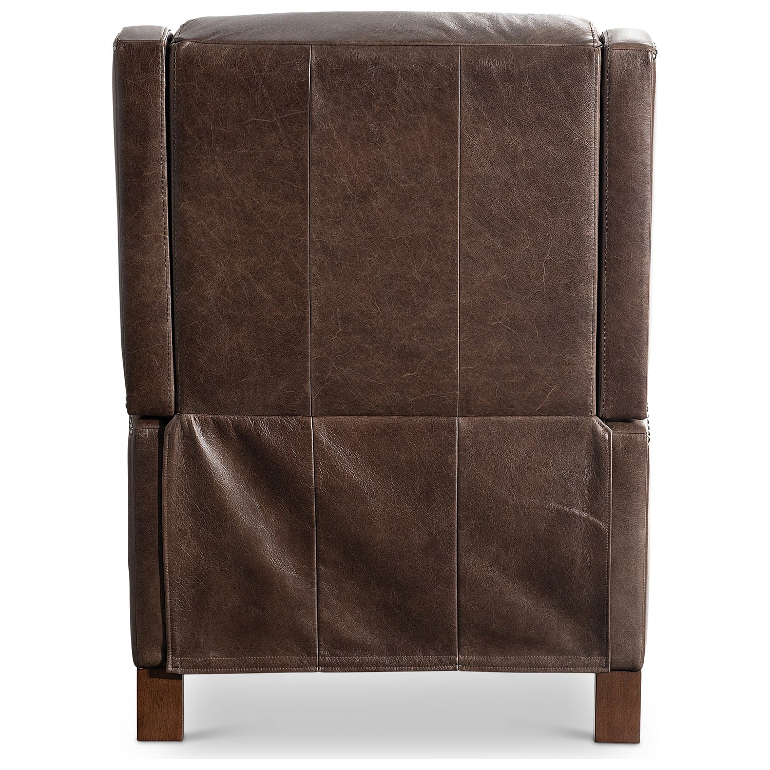 Bernhardt Motion Landon Brown Leather Recliner