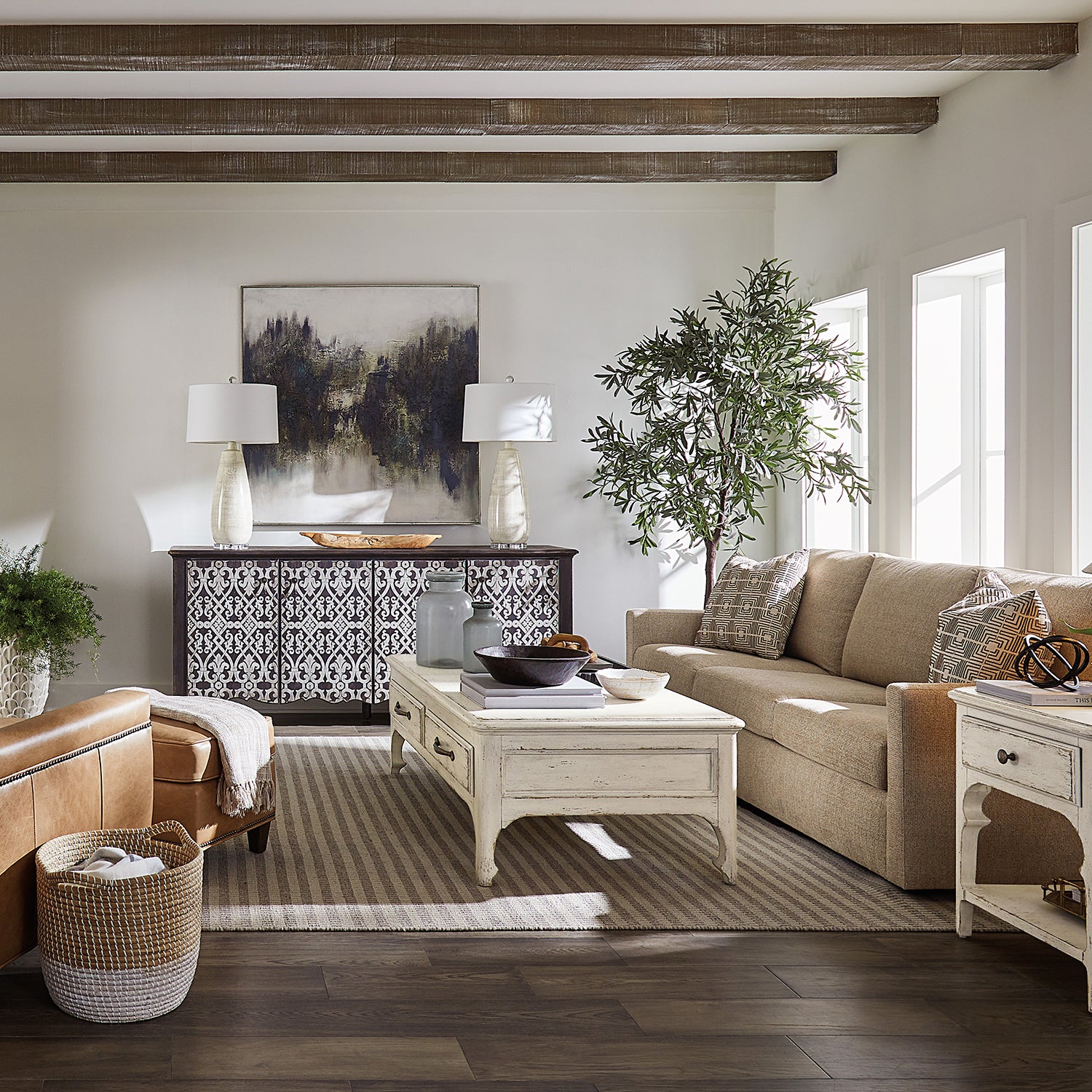 Hooker Furniture Americana Rectangle Cocktail Table - Final Sale