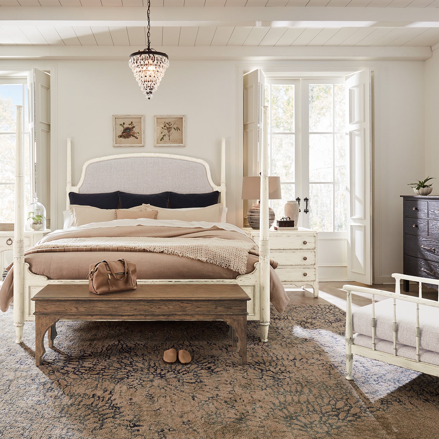 Hooker Furniture Americana Three-Drawer Nightstand