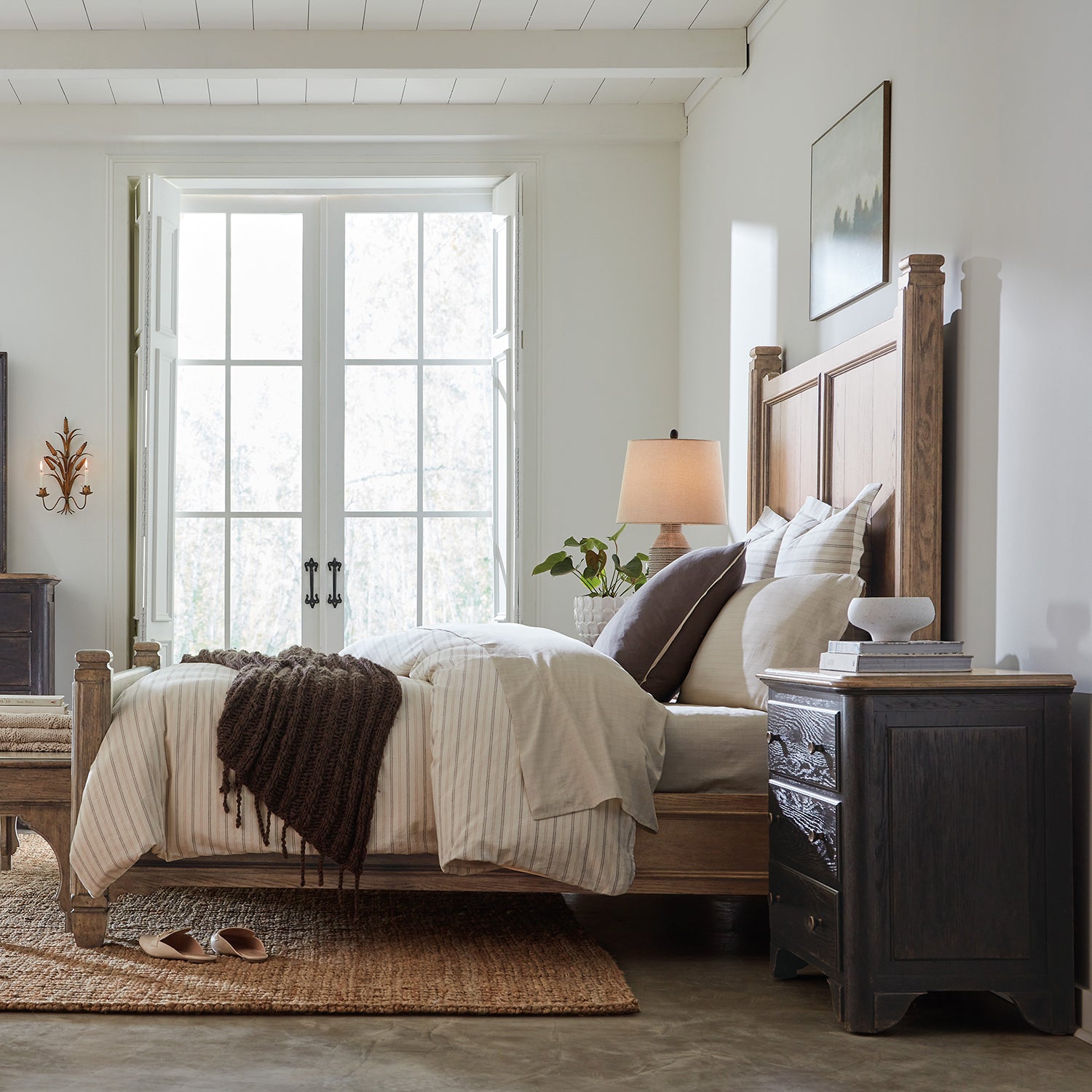 Hooker Furniture Americana Two-Tone Nightstand