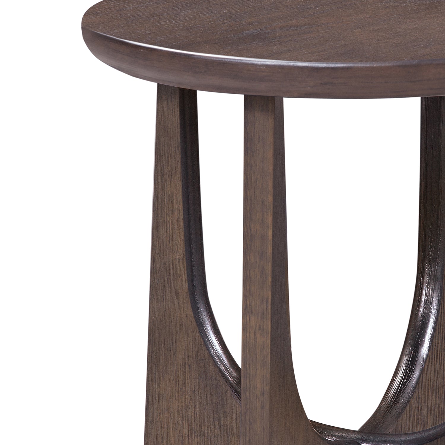 Bassett Mirror Dunnigan Brown Oak End Table