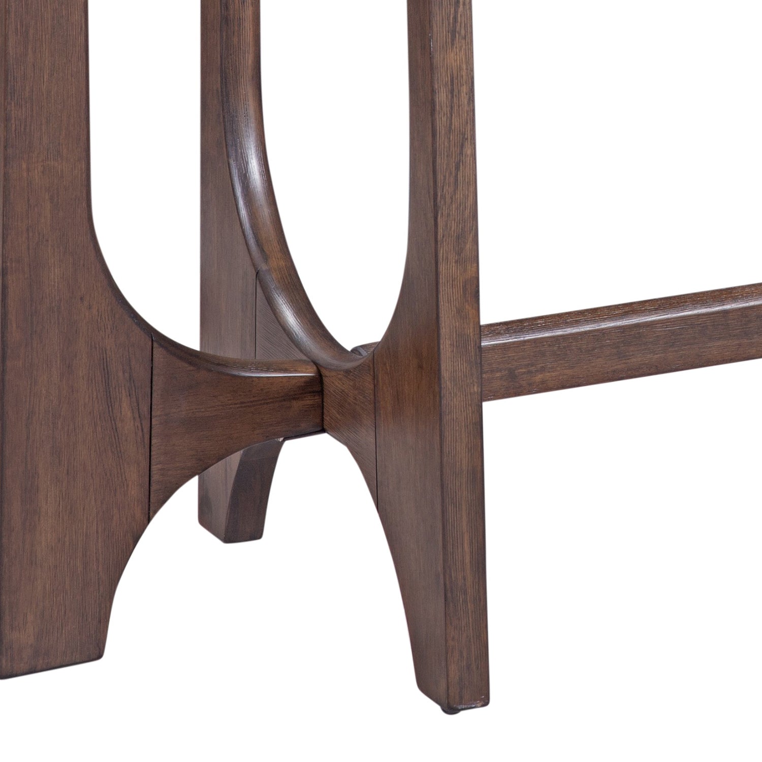 Bassett Mirror Dunnigan Brown Oak Console