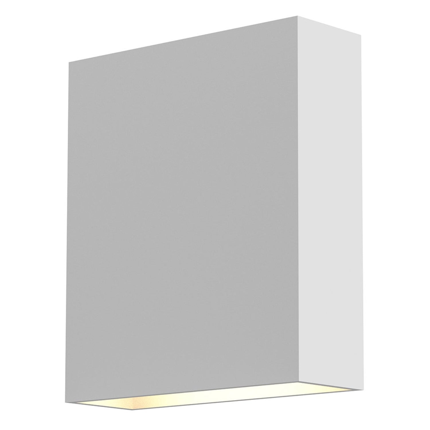 Sonneman Flat Box Texture White 7105.98-WL Wall Sconce