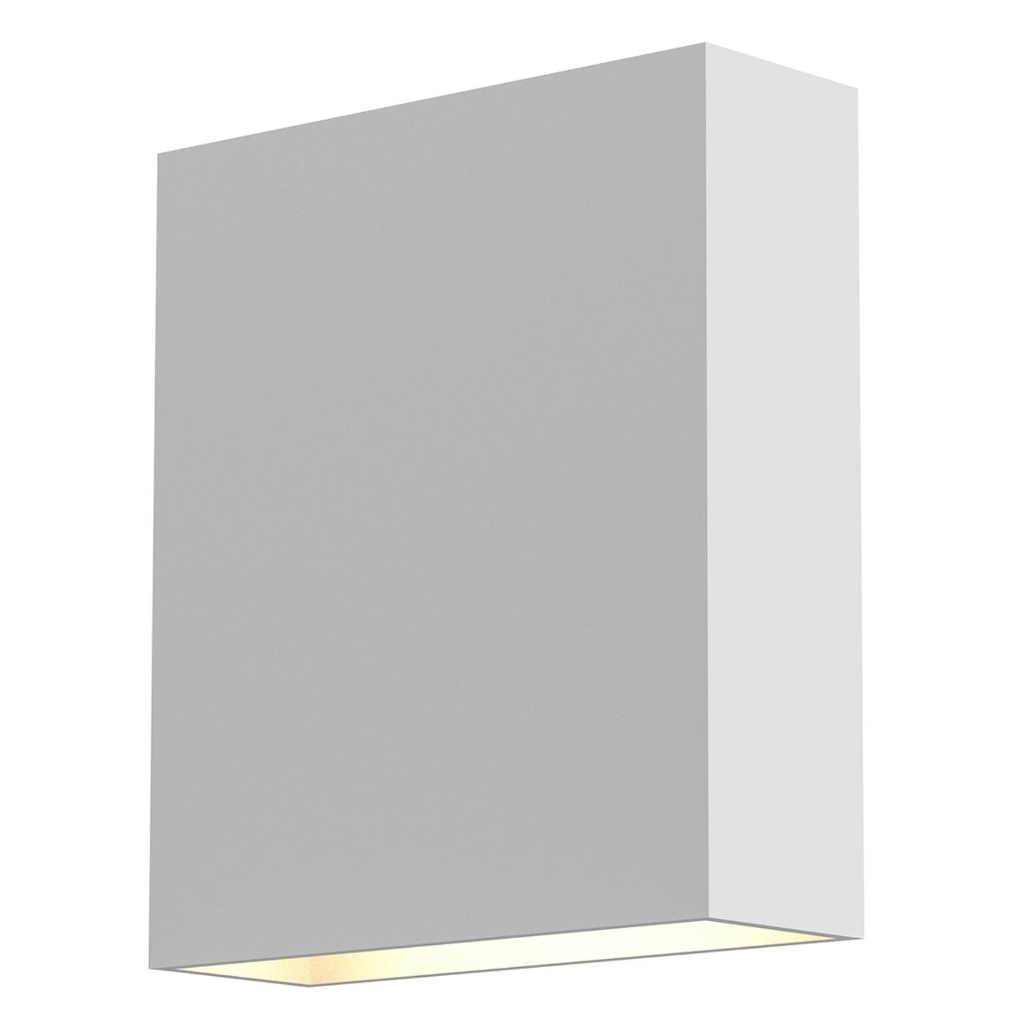 Sonneman Flat Box Texture White 7107.98-WL Wall Sconce