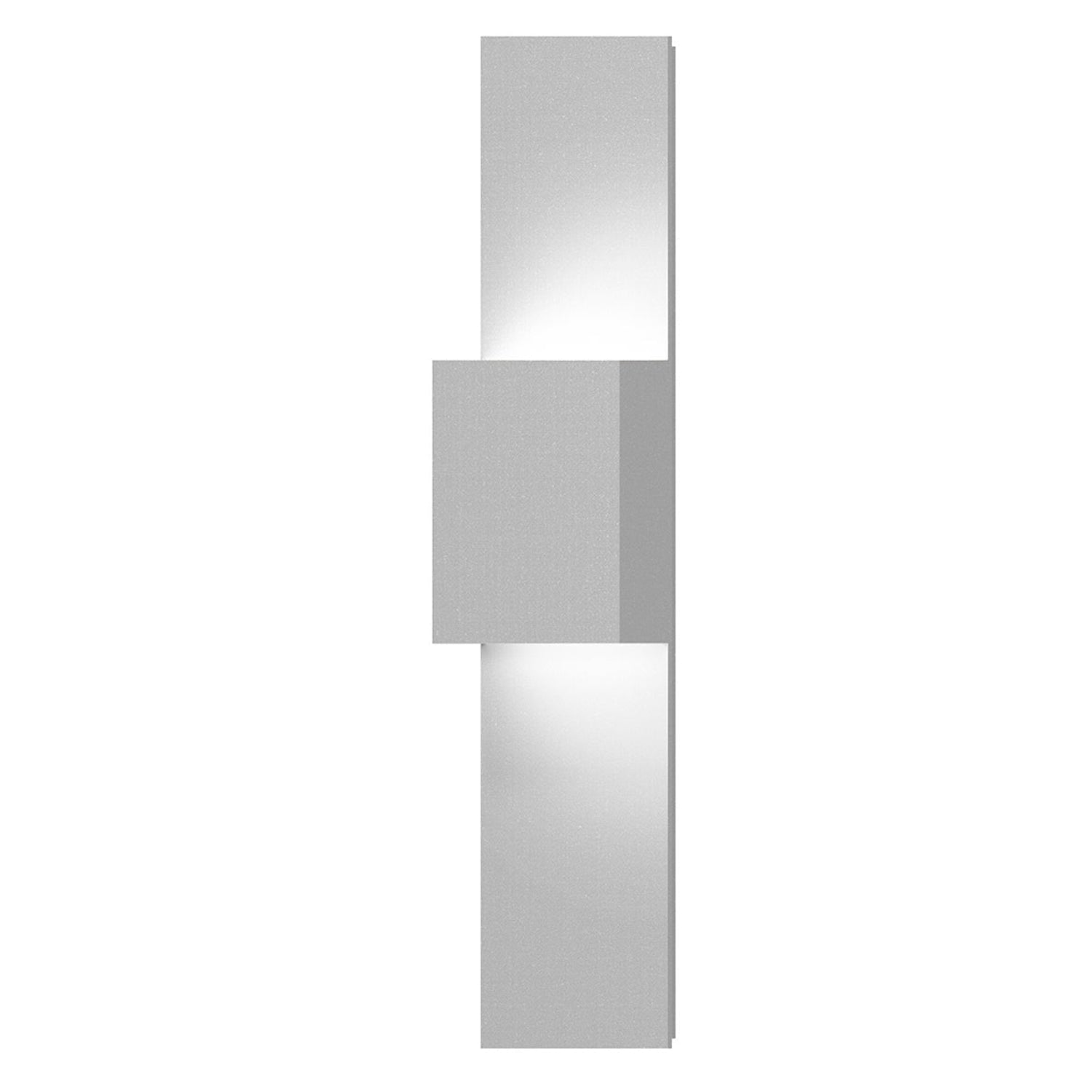 Sonneman Flat Box Texture White 7108.98-WL Wall Sconce