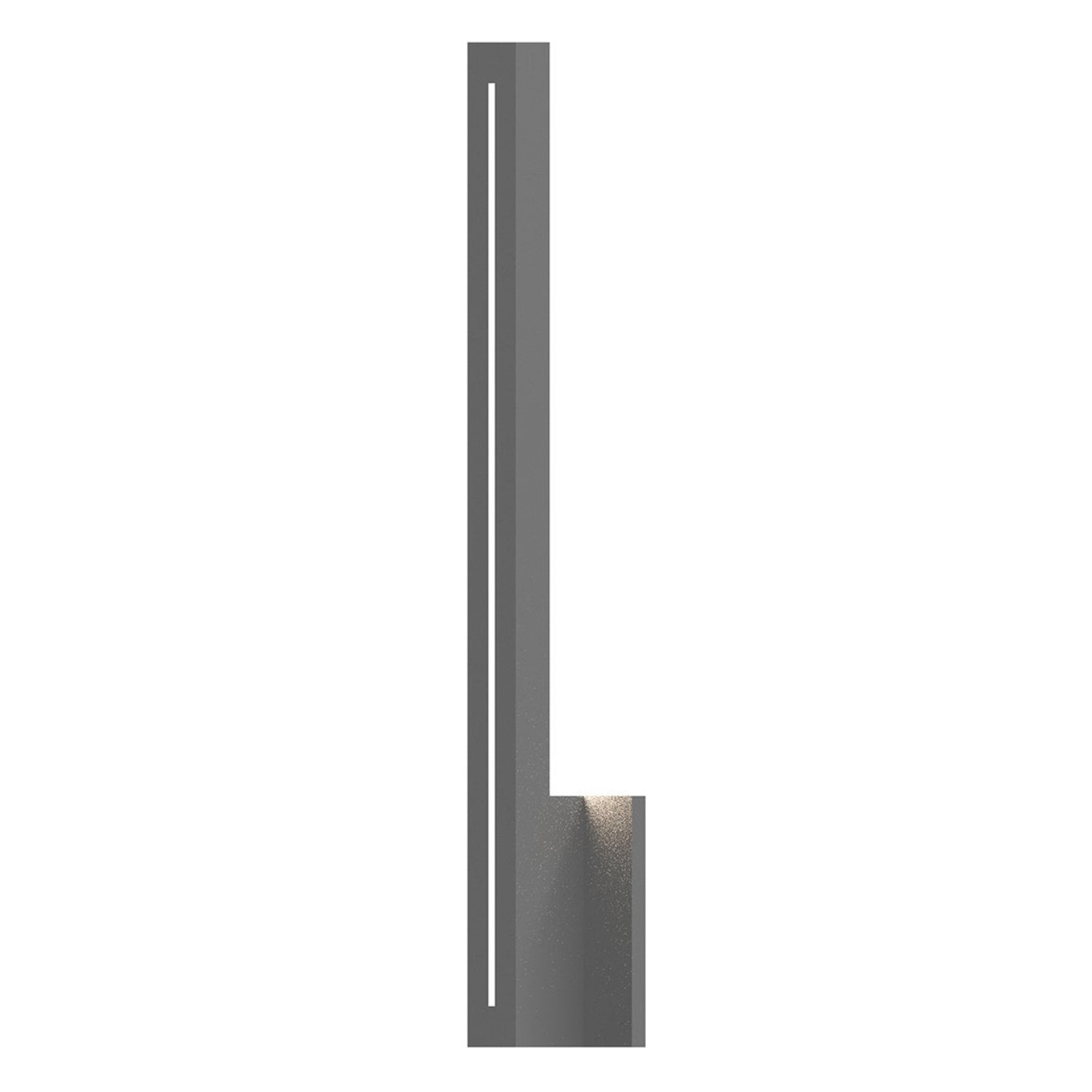 Sonneman Stripe Textured Gray 7113.74-WL Wall Sconce