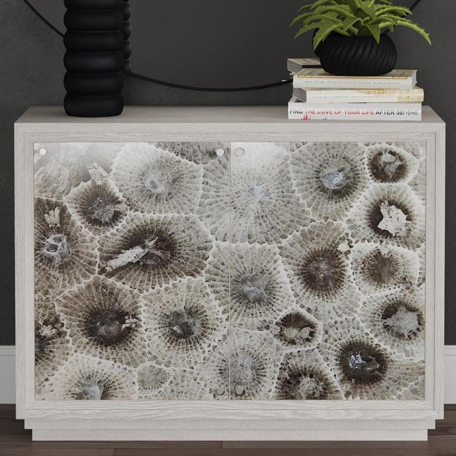 Bassett Mirror Peninsula Ridge Bar Cabinet