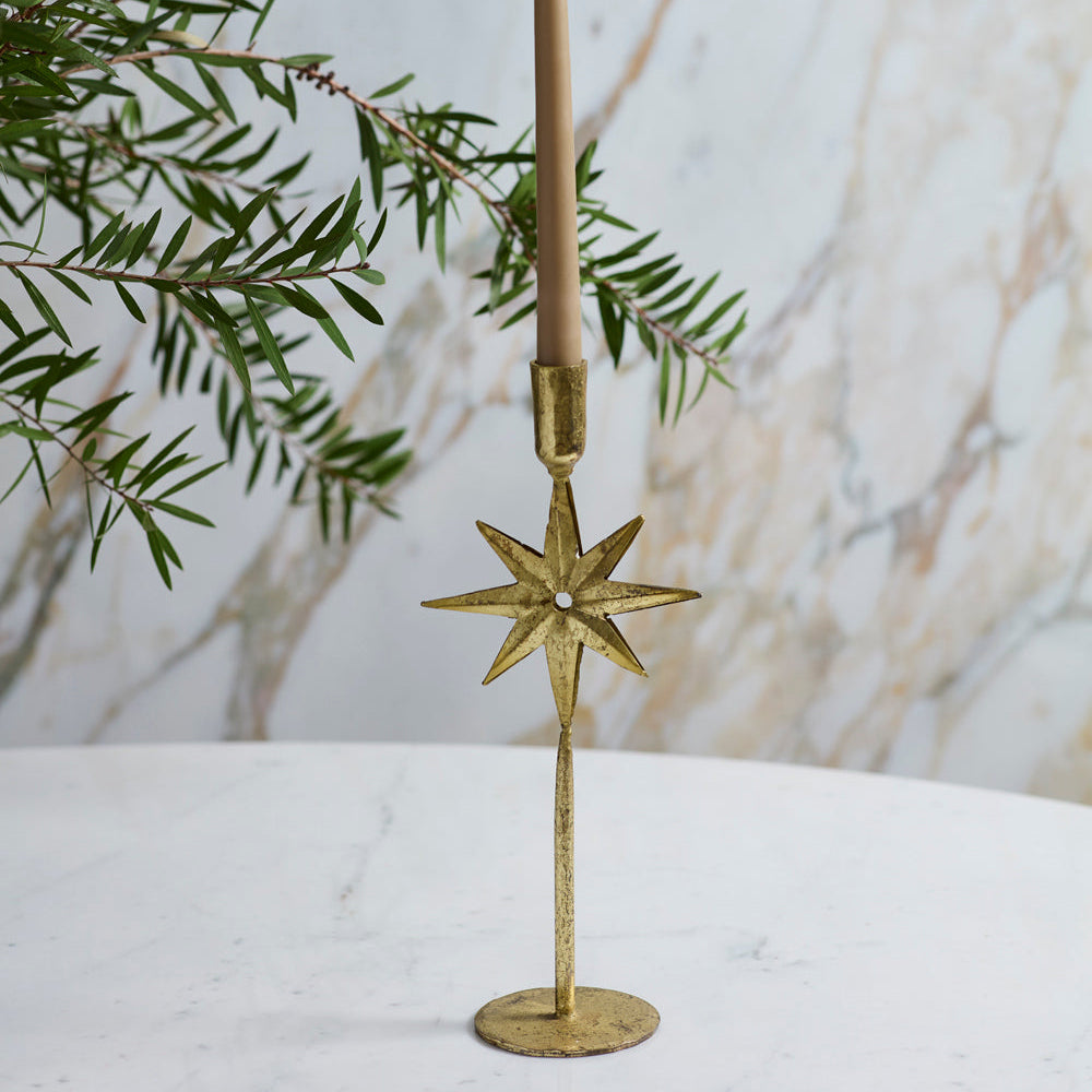 Winter Solstice Candleholder Set of 2