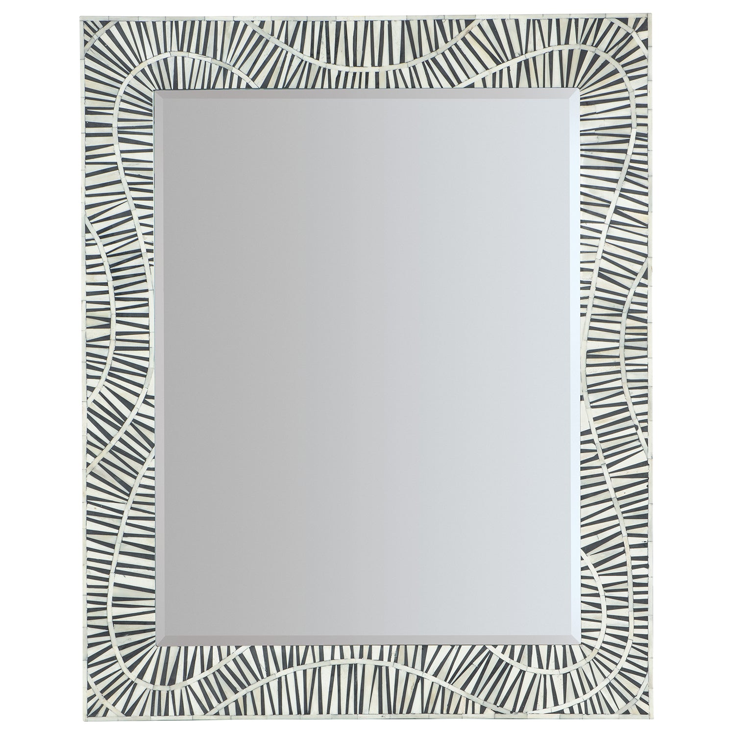Hooker Furniture Commerce & Market Tiger Tooth Vertical Mirror