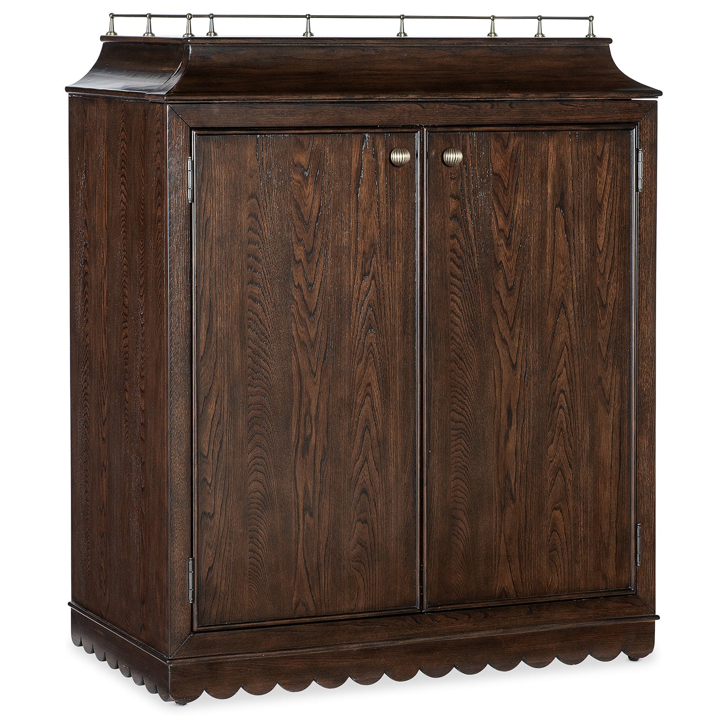 Hooker Furniture Commerce and Market Dukes Bar Cabinet