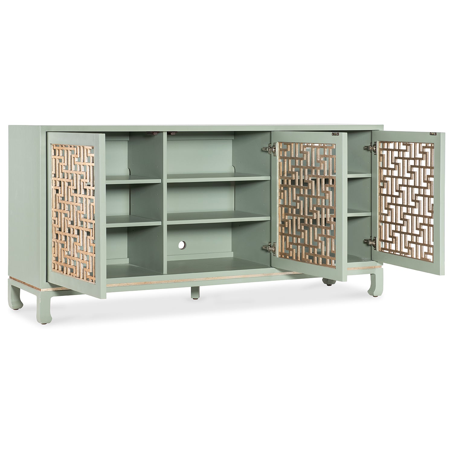 Hooker Furniture Commerce & Market Trellis Entertainment Credenza