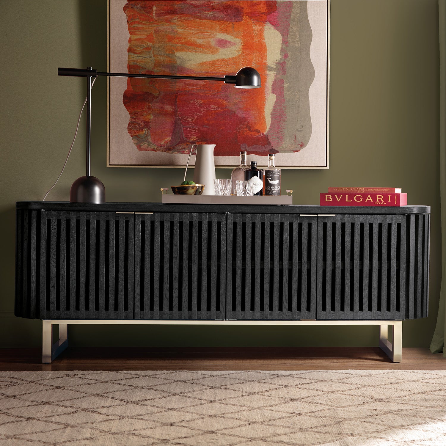 Hooker Furniture Commerce and Market Easton Entertainment Console