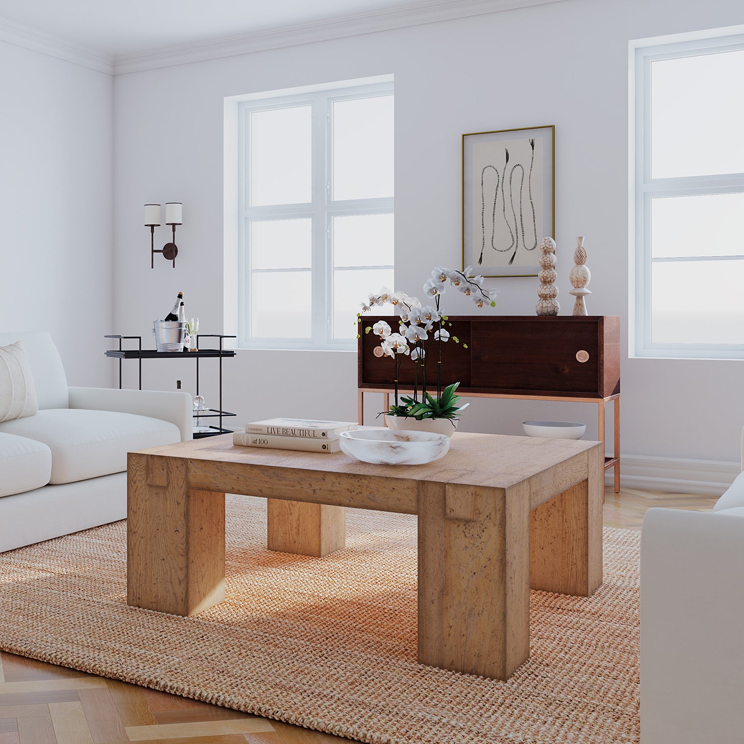 Hooker Furniture Commerce & Market Square Cocktail Table