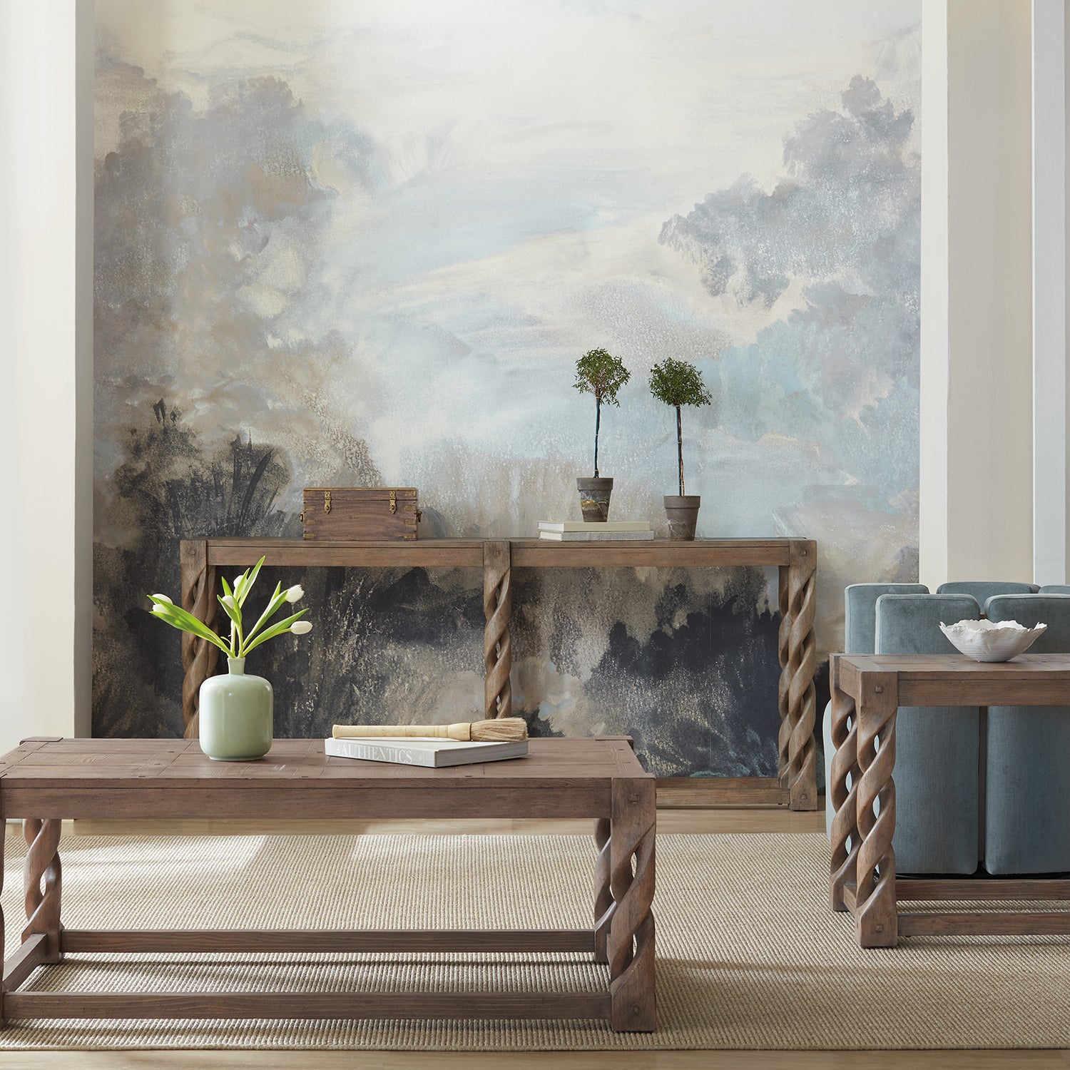 Hooker Furniture Commerce & Market Jack O'bein Long Skinny Console