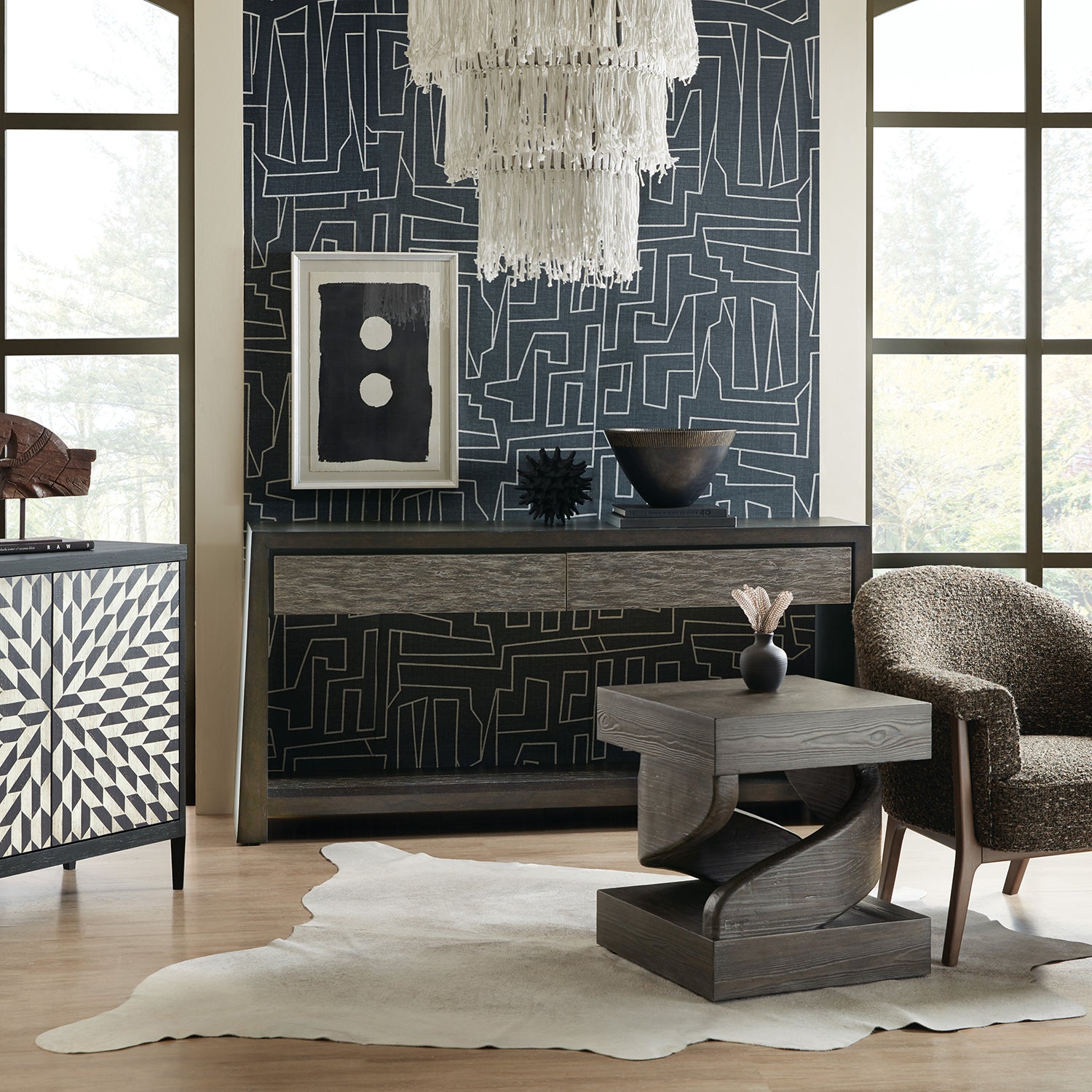 Hooker Furniture Commerce & Market Kubrick Console Table