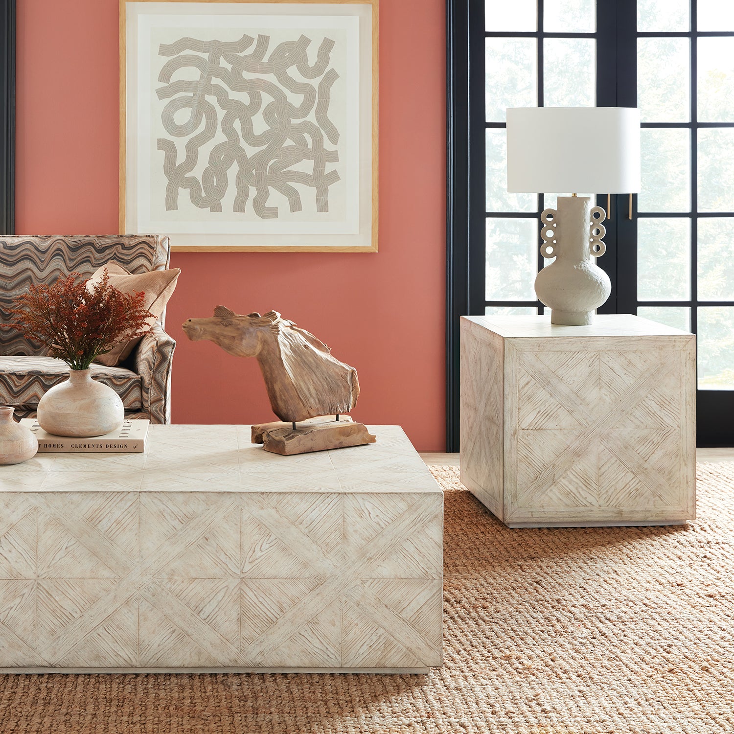 Hooker Furniture Commerce & Market Block Buster End Table