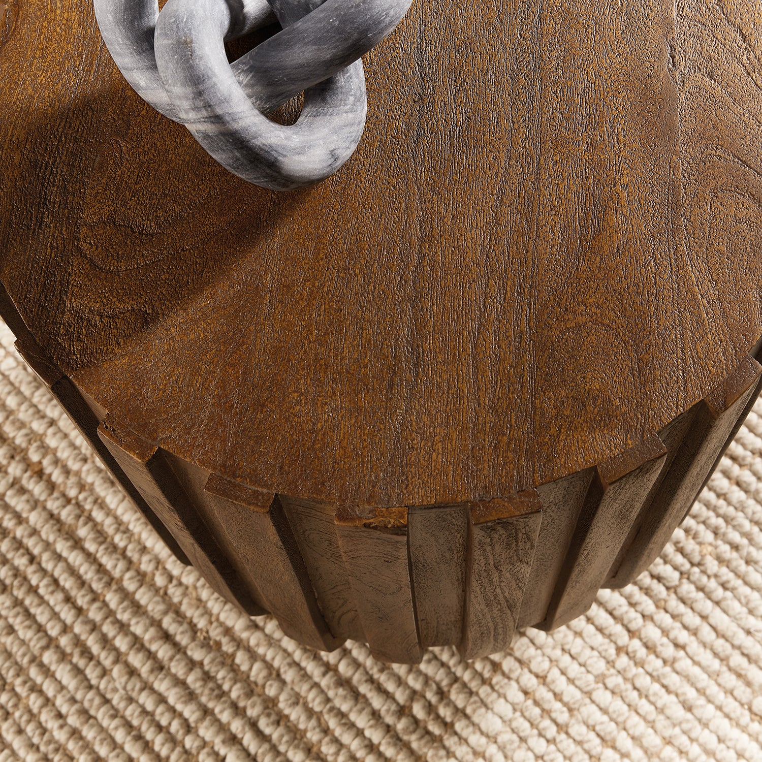 Hooker Furniture Commerce and Market Gears Round End Table Set of 2