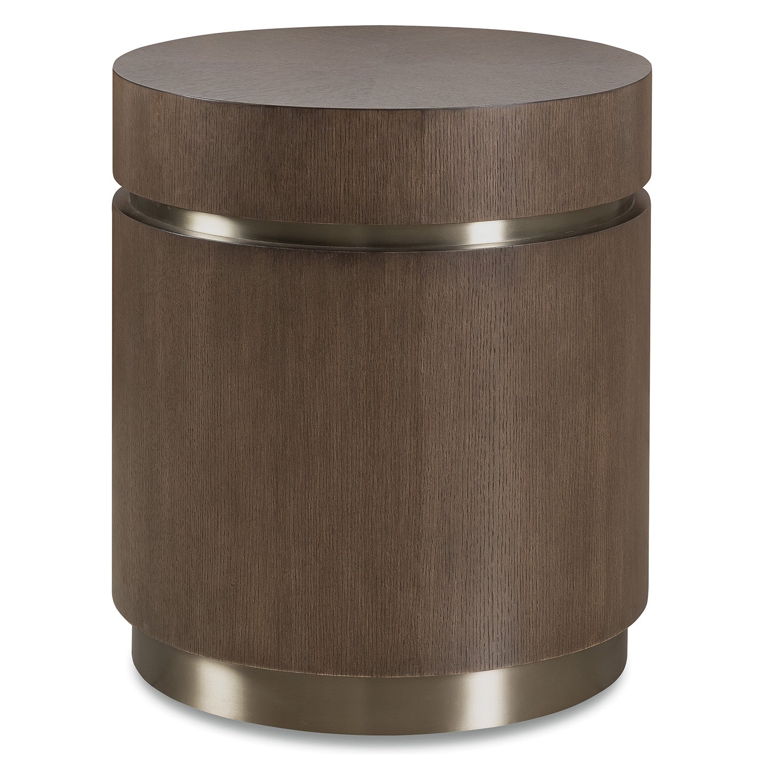 Hooker Furniture Commerce and Market Roll With It Round End Table Set of 2