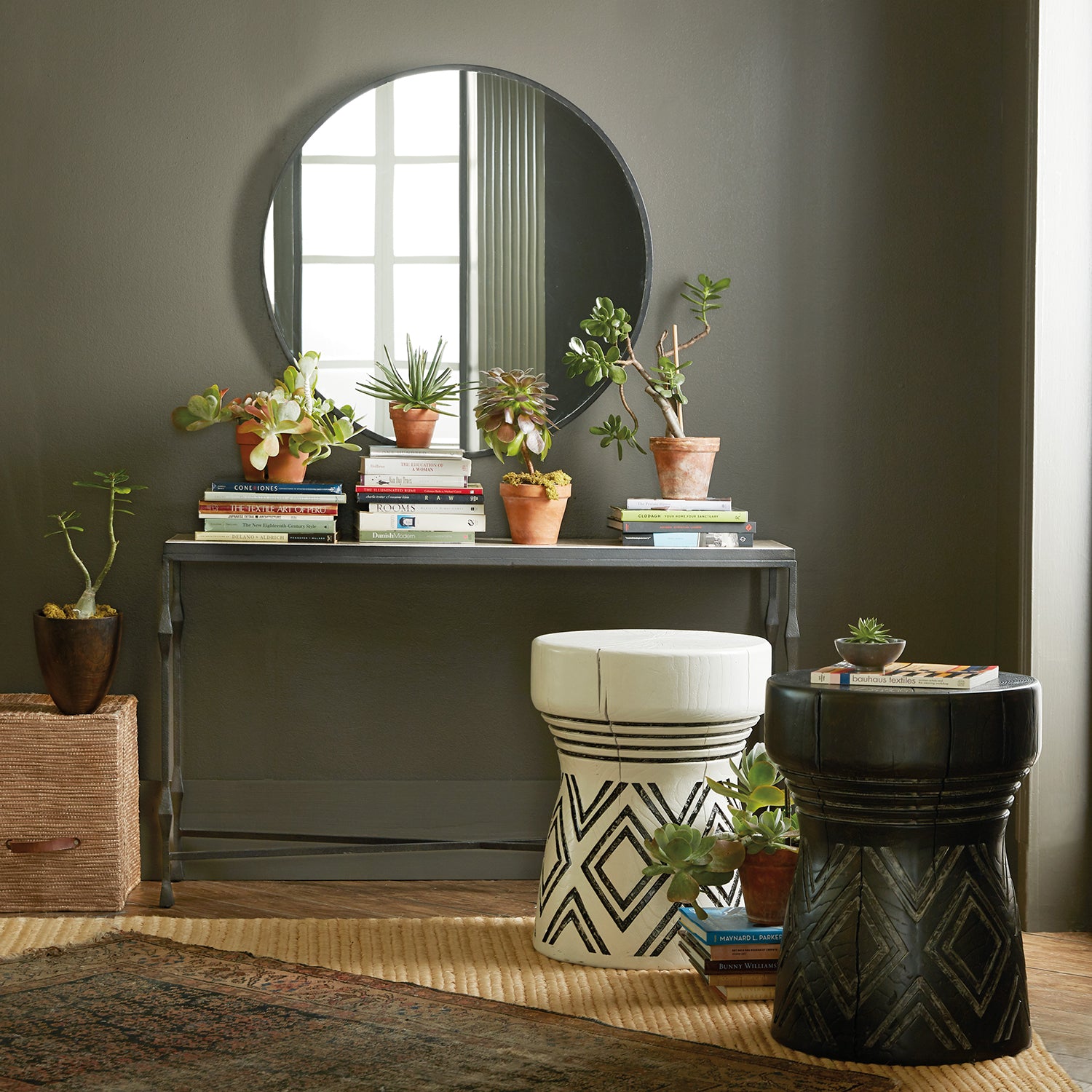 Hooker Furniture Commerce & Market Metal-Wood Console Table