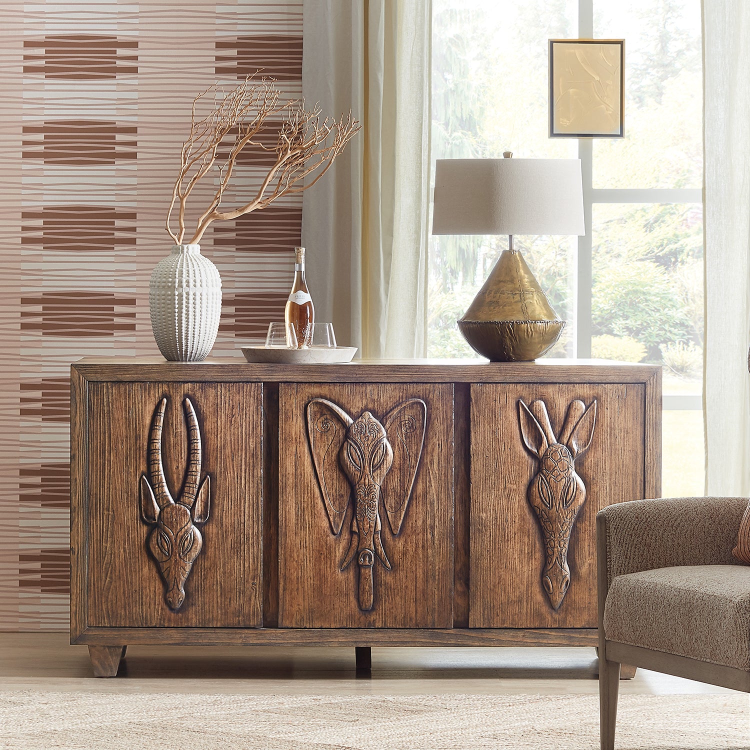 Hooker Furniture Commerce & Market Safari Credenza