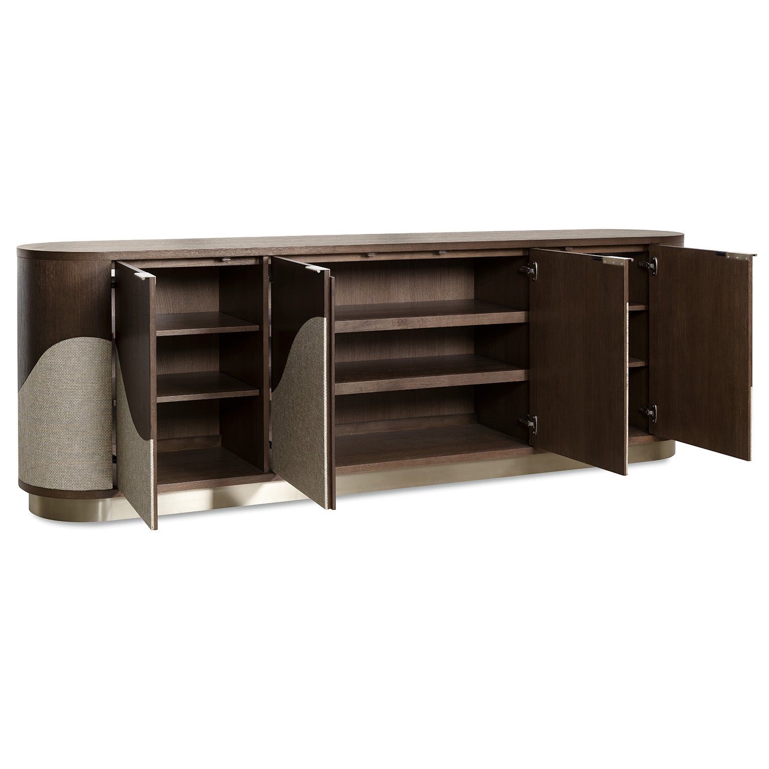 Hooker Furniture Commerce and Market Roll With It Four-Door Credenza