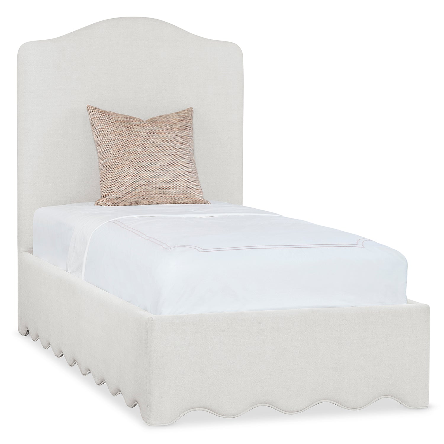 Hooker Furniture Commerce and Market Liv Broadway Dune Twin Upholstered Bed