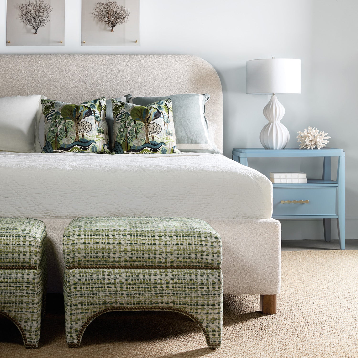 Hooker Furniture Commerce and Market Bridget Upholstered Bed