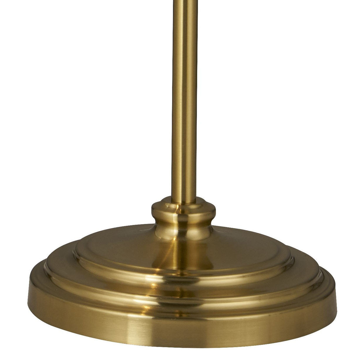 Detail of the shade and base on the Forty West Hope Floor Lamp