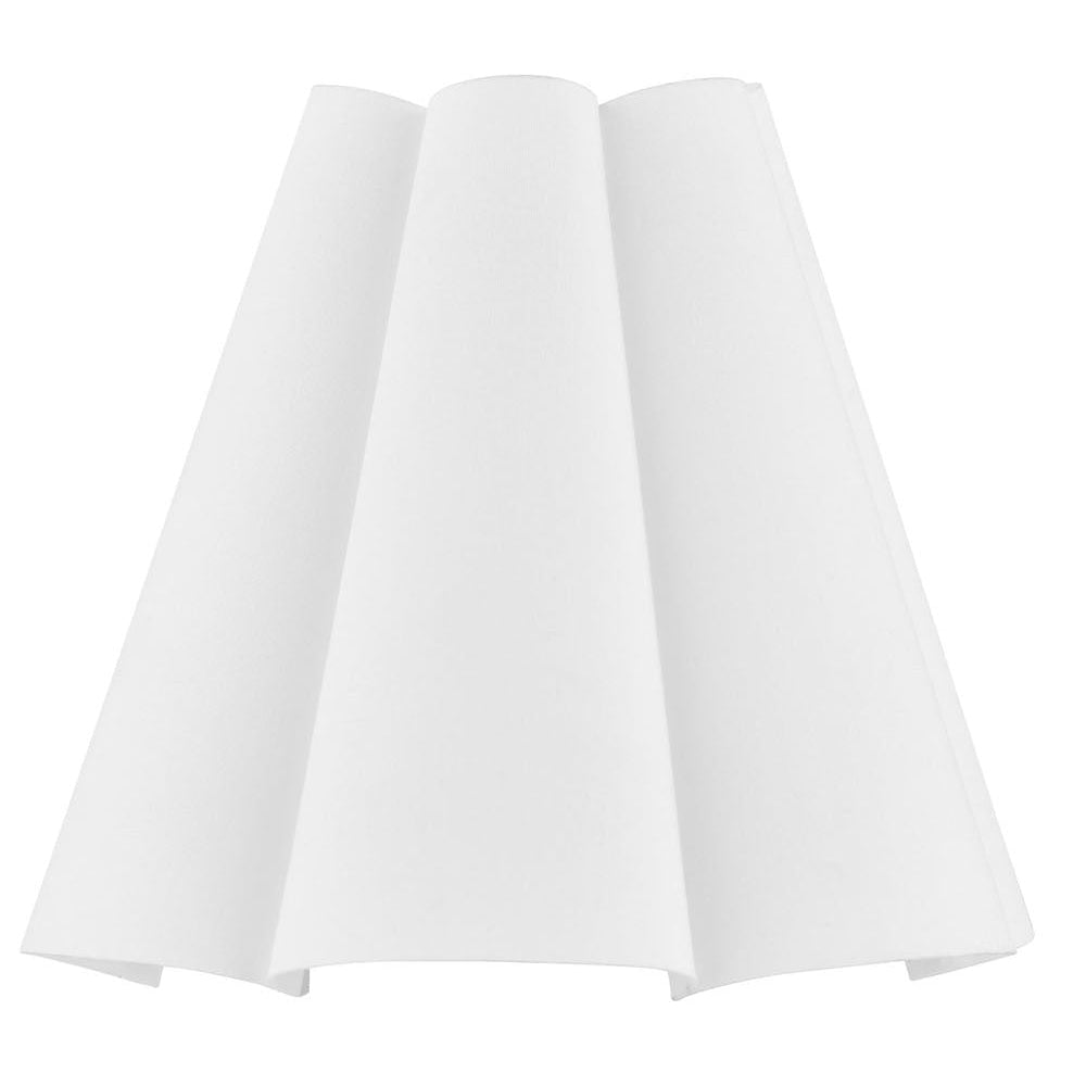 Forty West White Scallop Mini Lampshade Set of 6