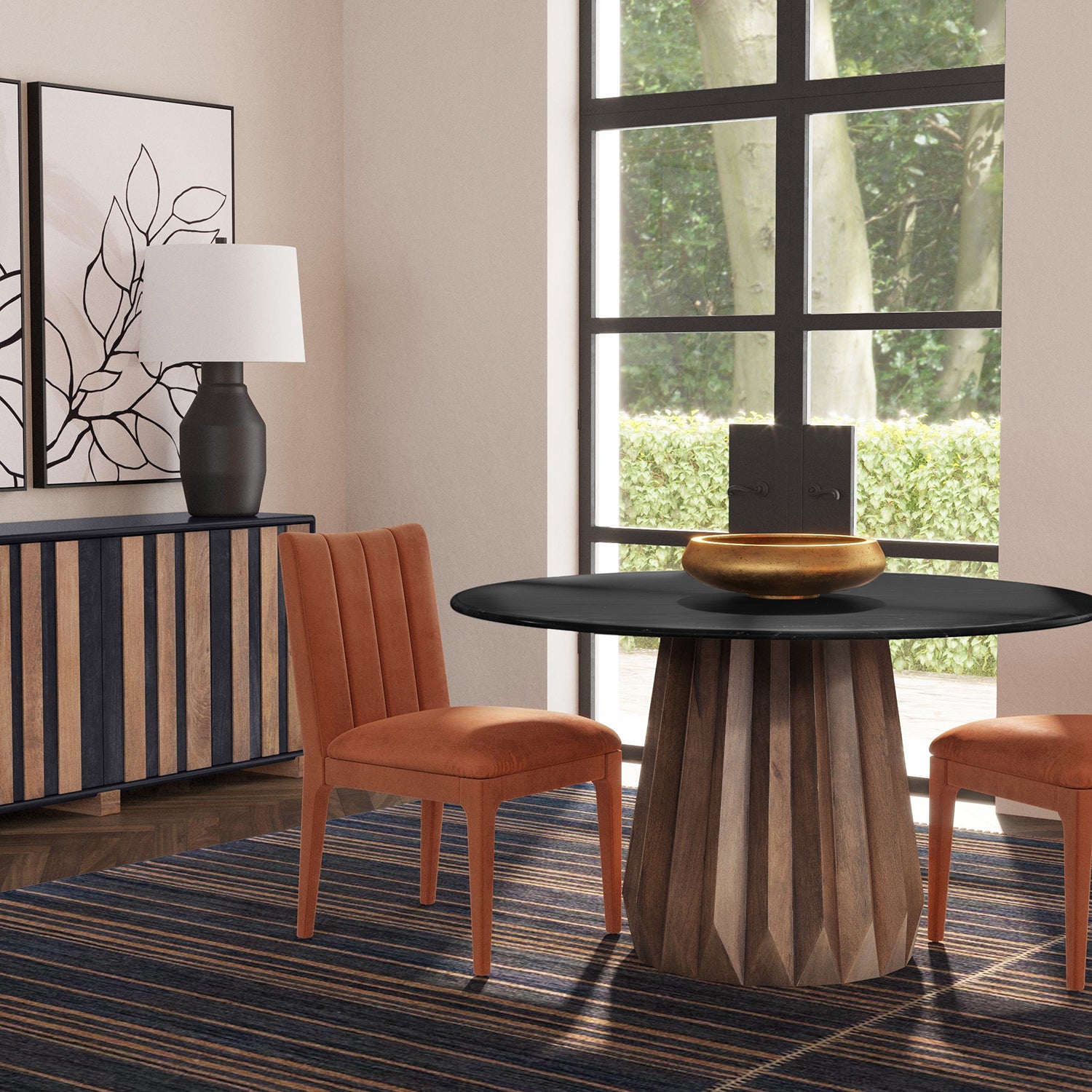 Bassett Mirror Harmony II Framed Canvas Art