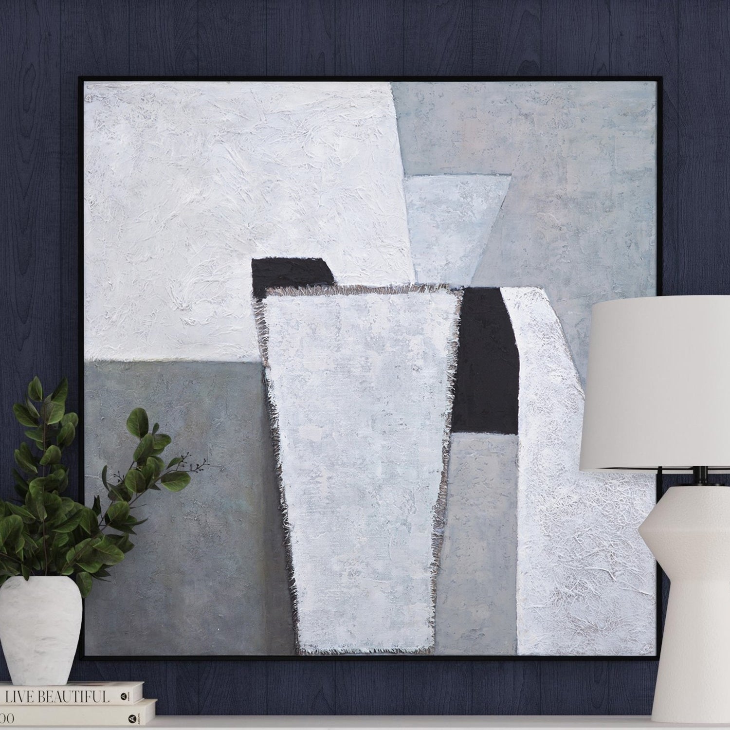 Bassett Mirror Landen Framed Canvas Art