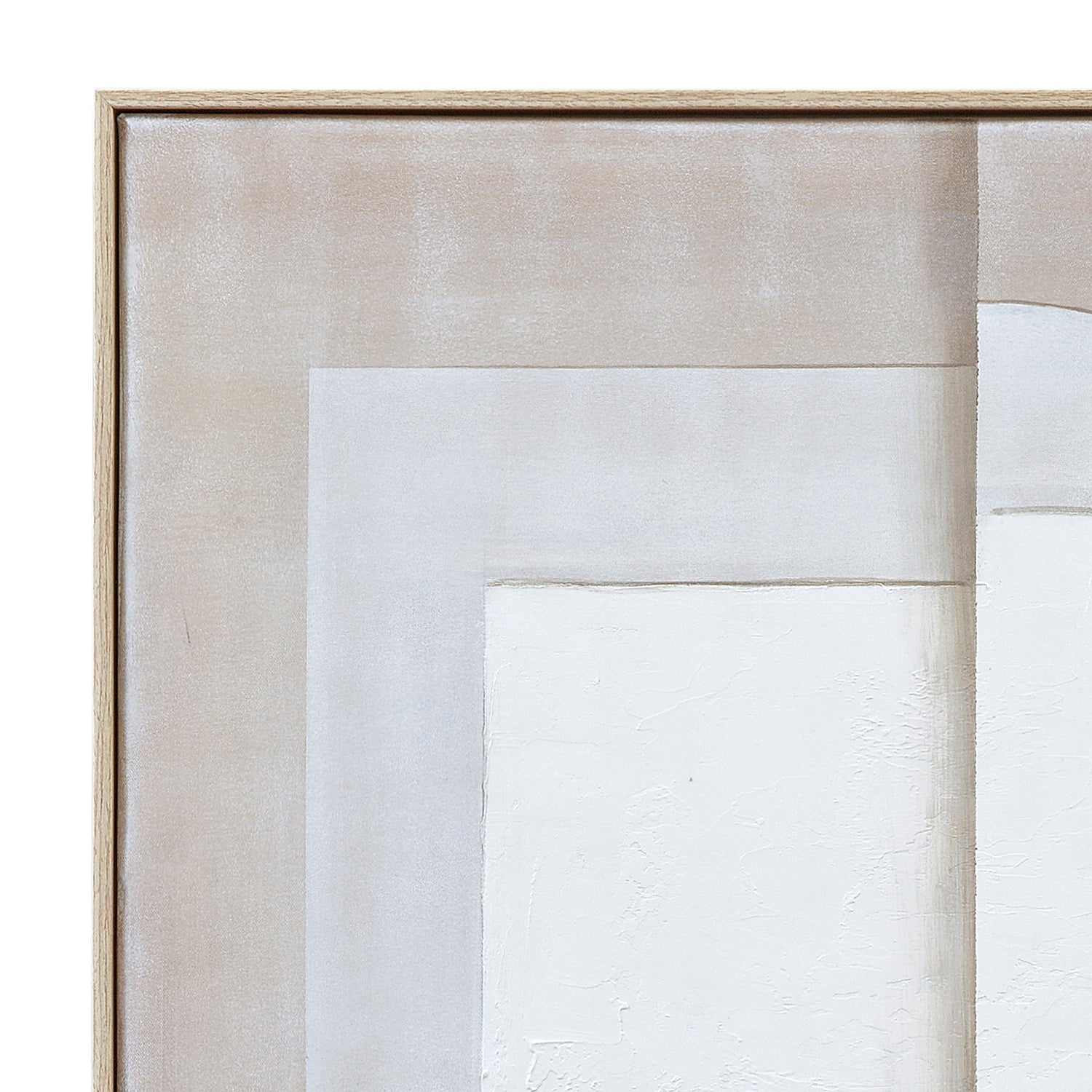 Bassett Mirror Fold II Framed Canvas Art