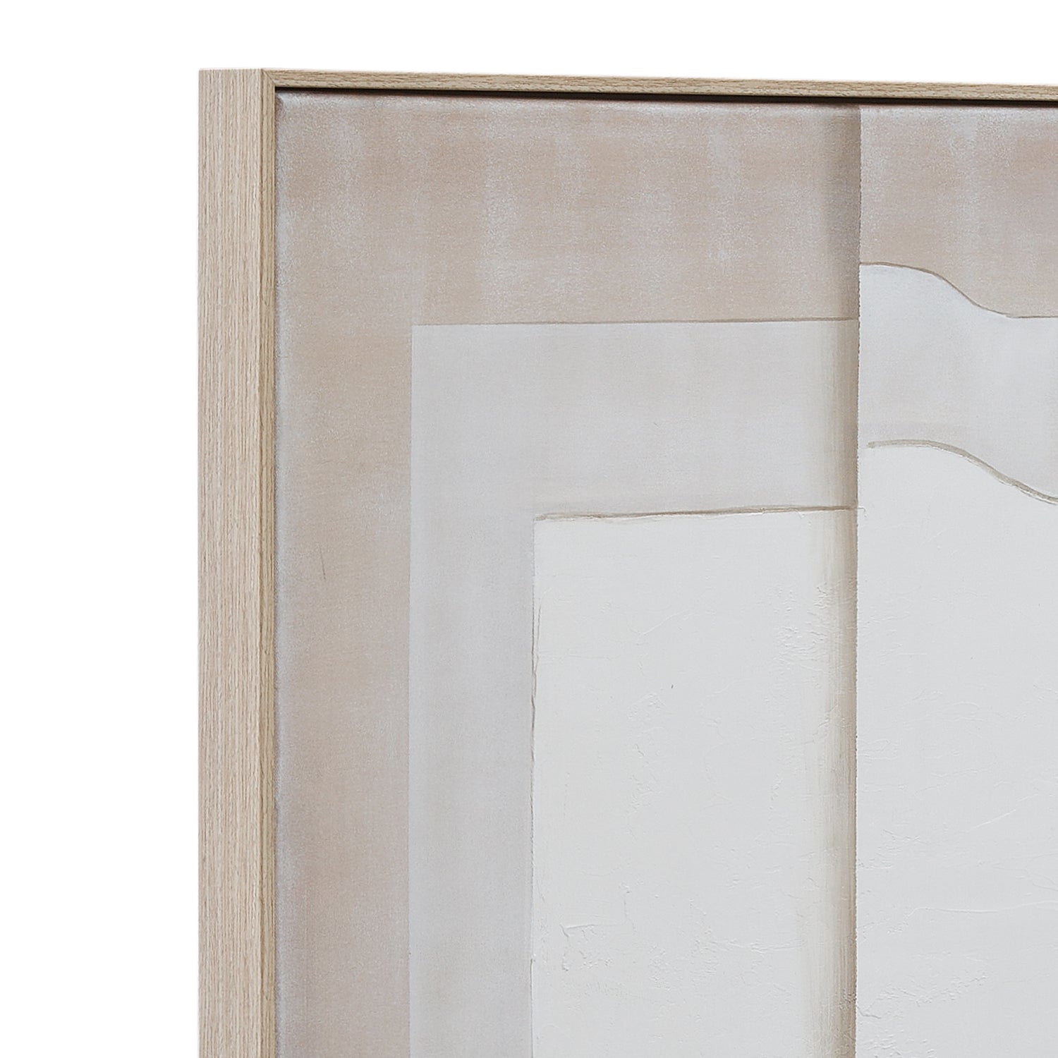 Bassett Mirror Fold II Framed Canvas Art