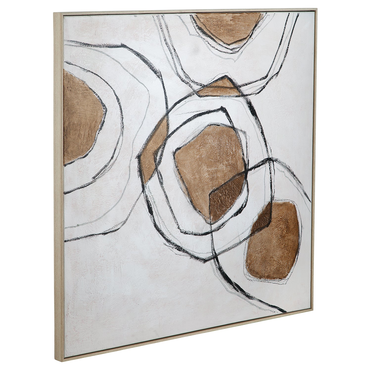 Bassett Mirror Rhetoric Framed Canvas