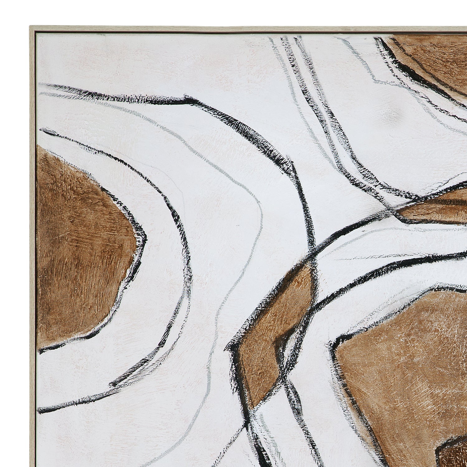 Bassett Mirror Rhetoric Framed Canvas