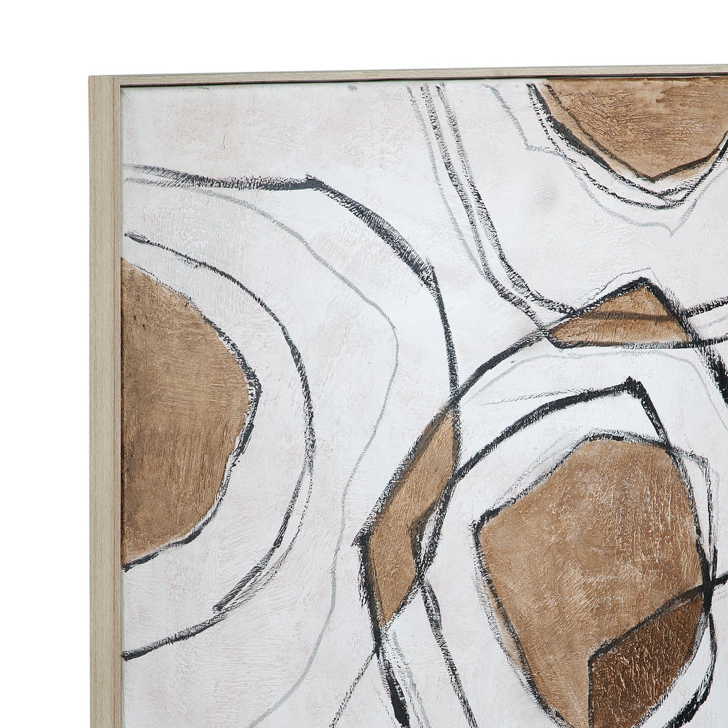 Bassett Mirror Rhetoric Framed Canvas