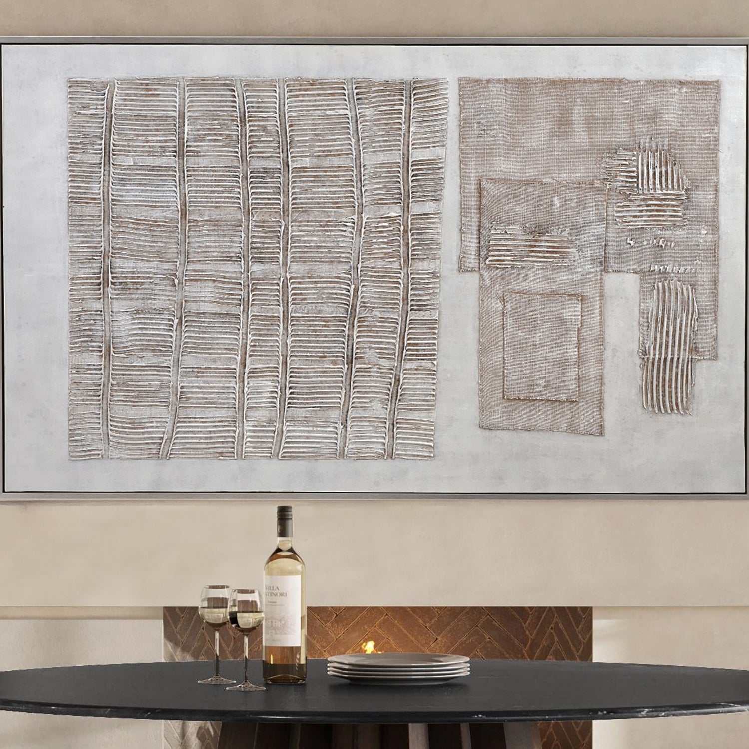 Bassett Mirror Counted Days Framed Canvas Art